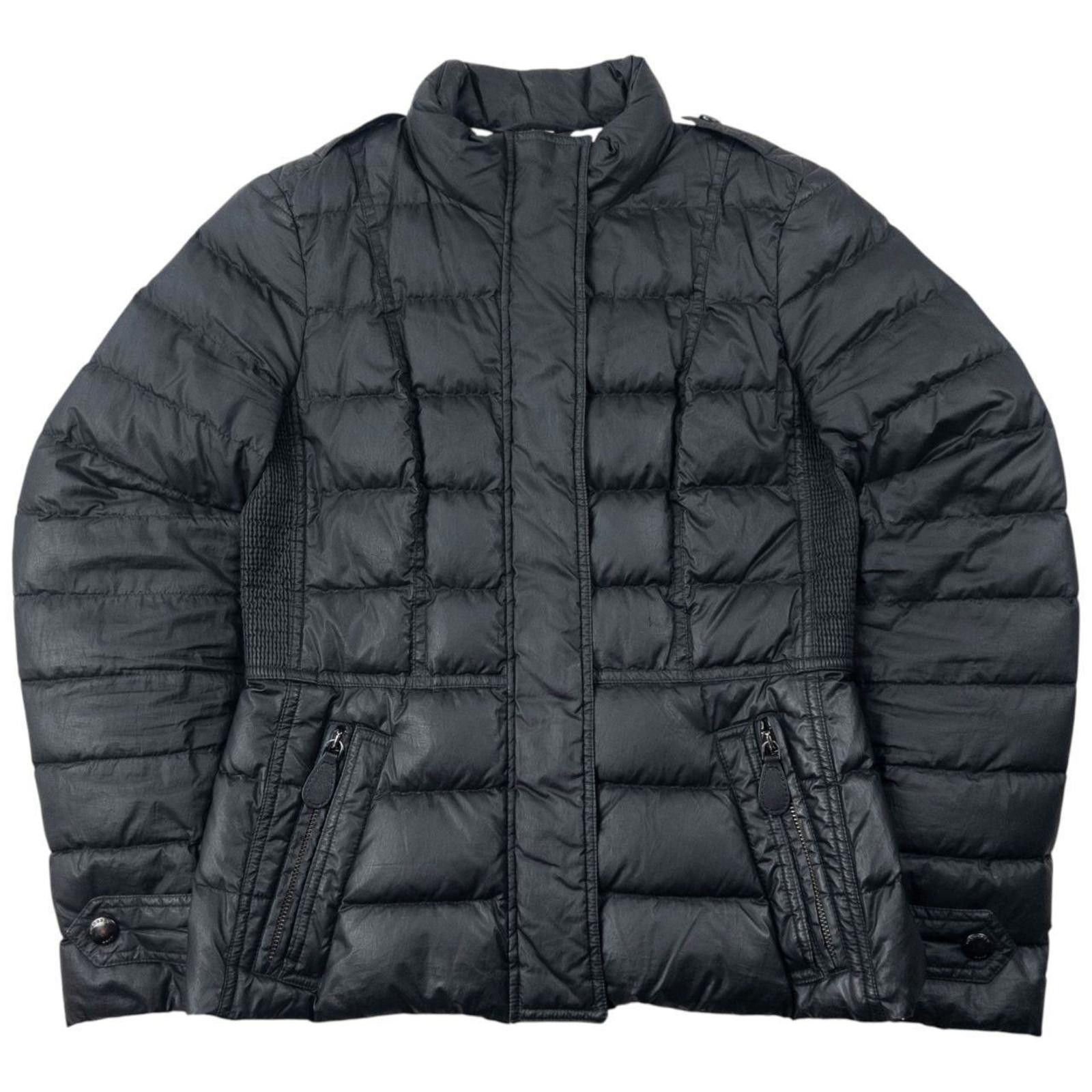 Burberry Vintage Burberry Brit Zip Up Puffer Jacket Womens Size S Size S / US 4 / IT 40 - 1 Thumbnail