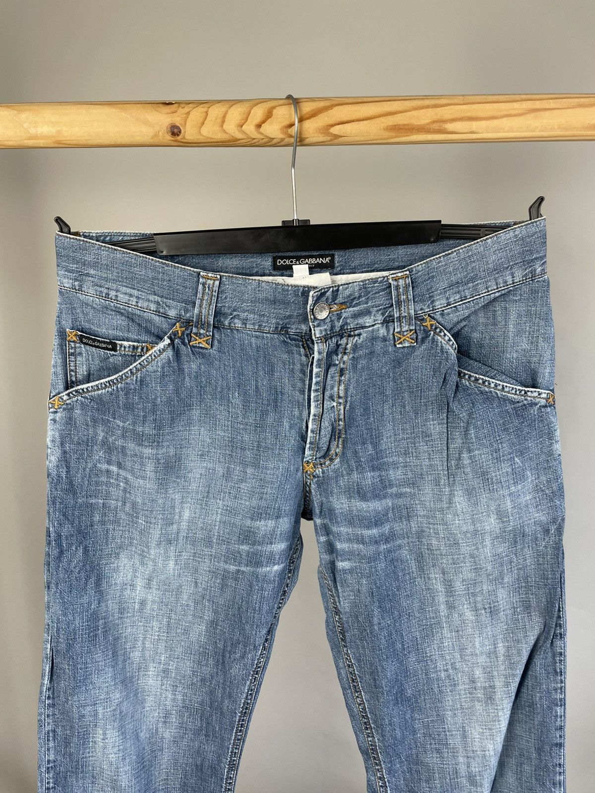 Dolce & Gabbana Crazy vintage dolce gabbanna jeans size 32 (48) y2k Size US 32 / EU 48 - 4 Thumbnail