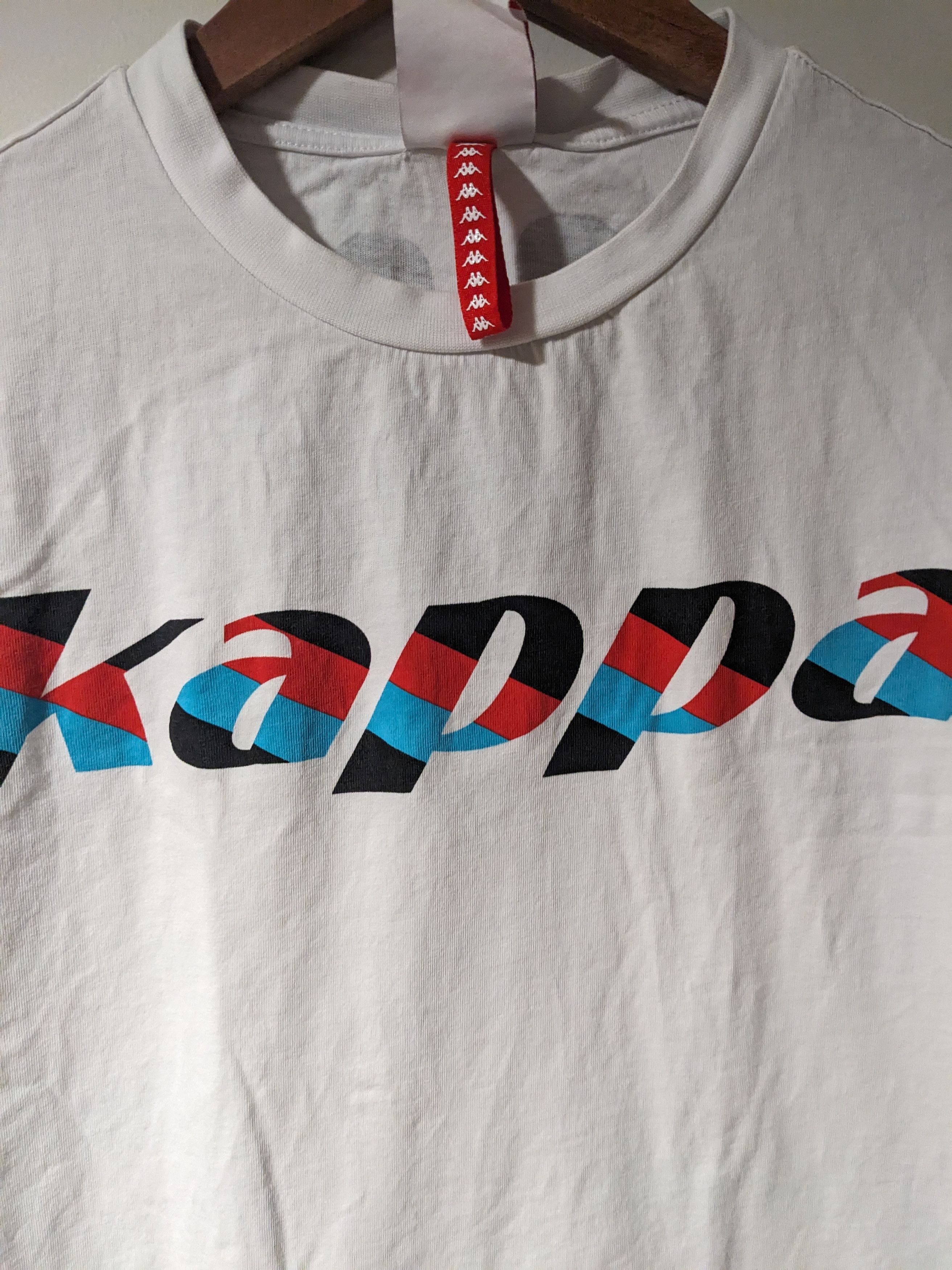 Designer × Kappa Kappa Logo White Small T-Shirt Size US S / EU 44-46 / 1 - 2 Thumbnail