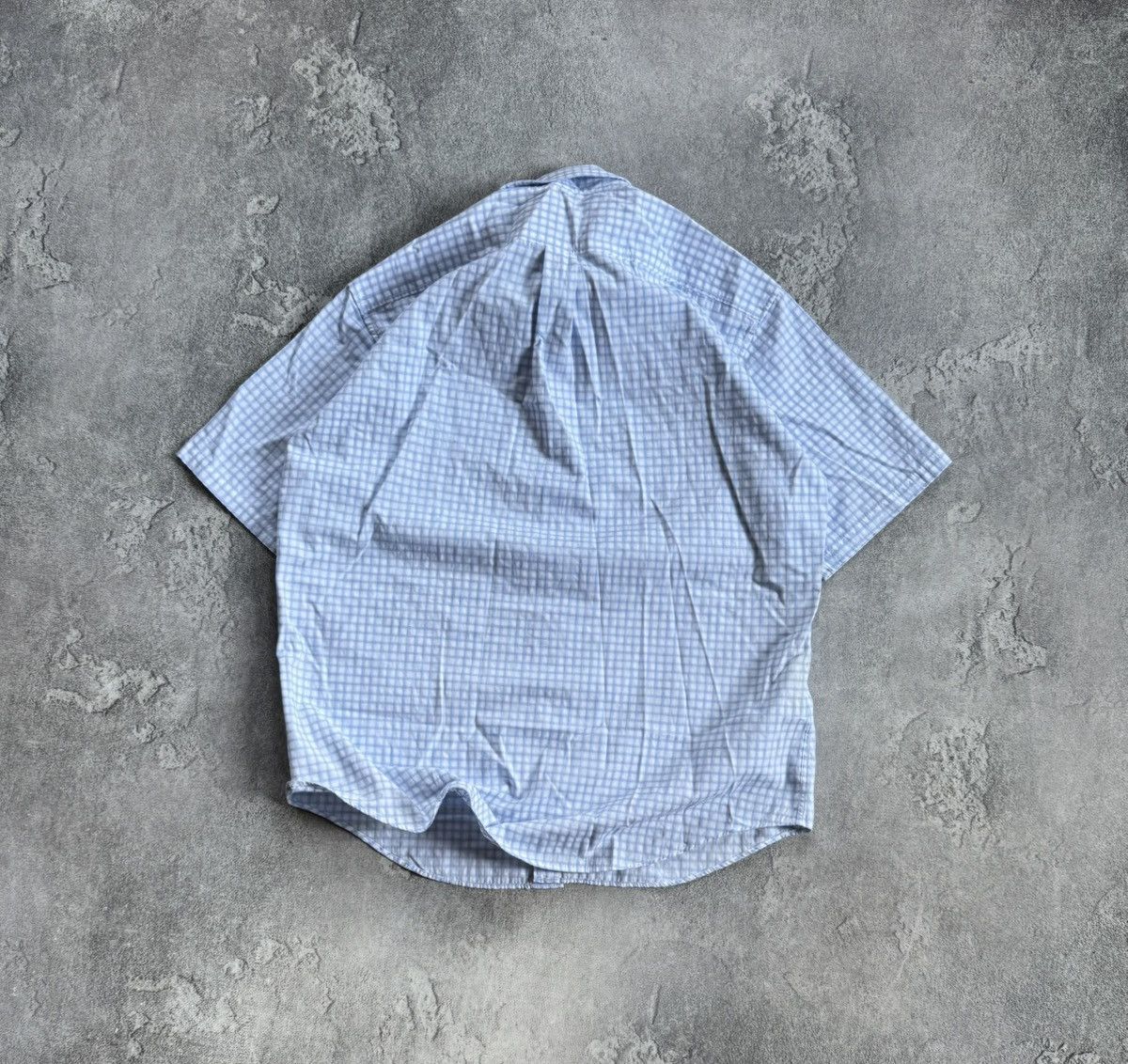 Yves Saint Laurent Yves Saint Laurent YSL L/size Chekered shirt button up polo Size US L / EU 52-54 / 3 - 11 Thumbnail