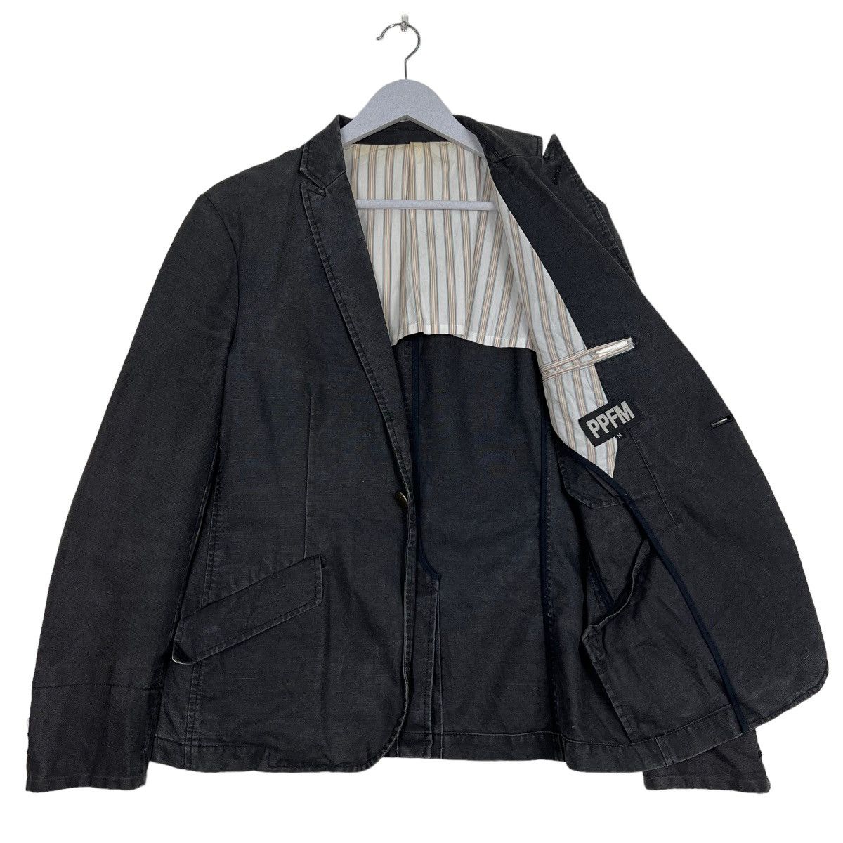 Japanese Brand 🔥 PPFM KHAKI BLAZER JACKET Size US M / EU 48-50 / 2 - 9 Thumbnail