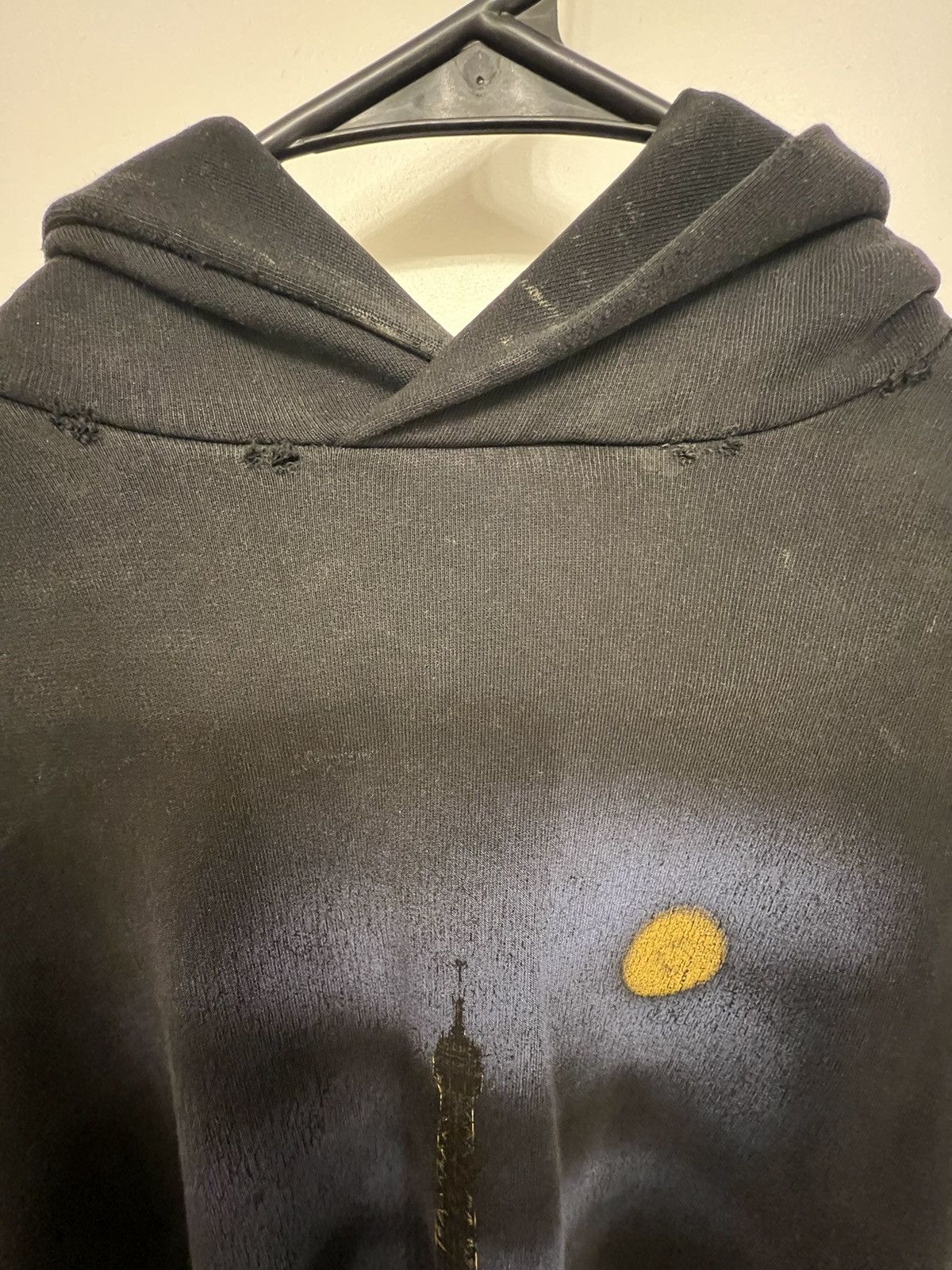Balenciaga Balenciaga Paris Moon Hoodie $1450 Size US XL / EU 56 / 4 - 4 Thumbnail