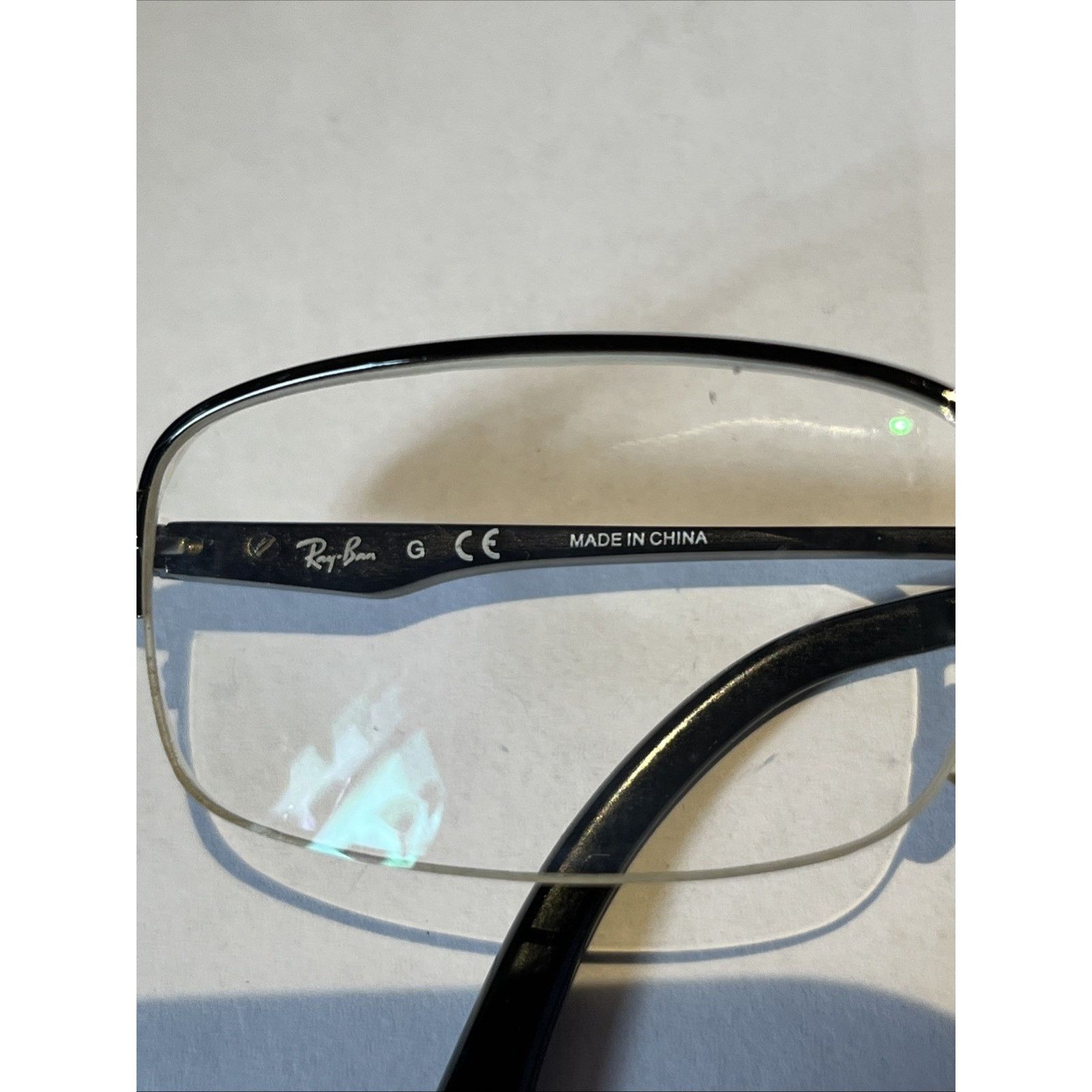 RayBan Ray-Ban RB 6133 2509 Eyeglasses Frames Black 51-19-140 4503 Size ONE SIZE - 2 Thumbnail
