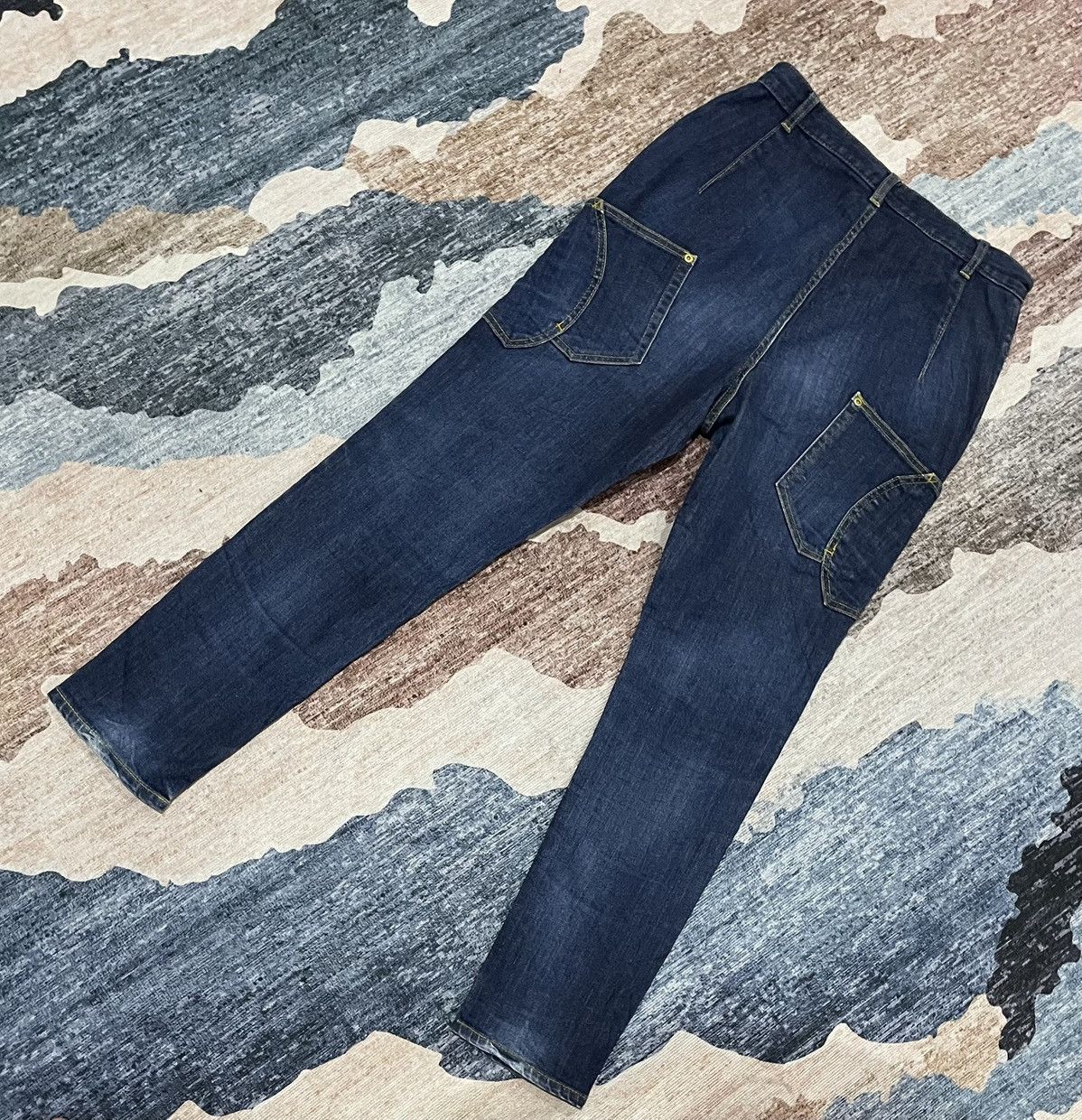 mercibeaucoup Issey Miyake Mercibeaucoup Avant Garde Skinny Jeans Size US 29 - 18 Thumbnail