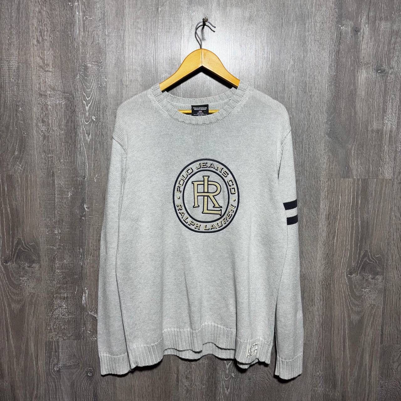 Polo Ralph Lauren Polo Jeans Company Ralph Lauren Sweater Y2K Vintage Size US L / EU 52-54 / 3 - 1 Thumbnail