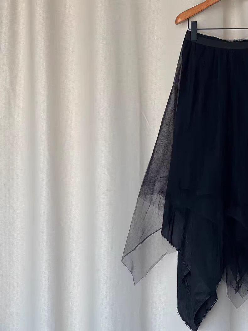 Marc Le Bihan Black Silk Skirt by Marc Le Bihan Size US 34 / EU 50 - 2 Thumbnail