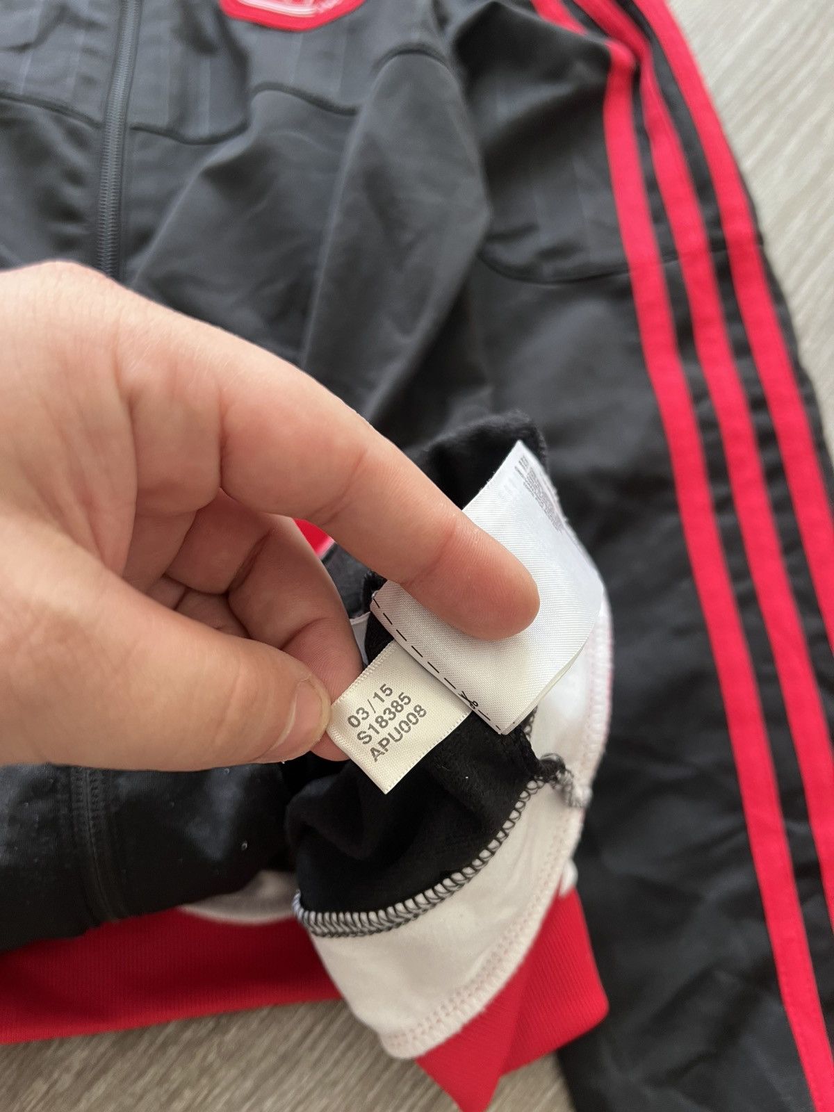 Adidas Vintage Ajax Amsterdam Adidas Track Jacket Football Size US S / EU 44-46 / 1 - 11 Thumbnail