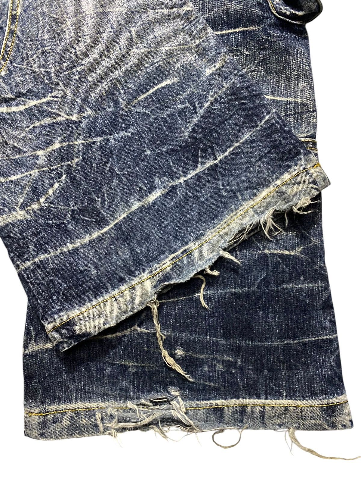 If Six Was Nine Vintage Japanese Brand Topism Tactical Flare Jeans Size US 33 - 11 Thumbnail