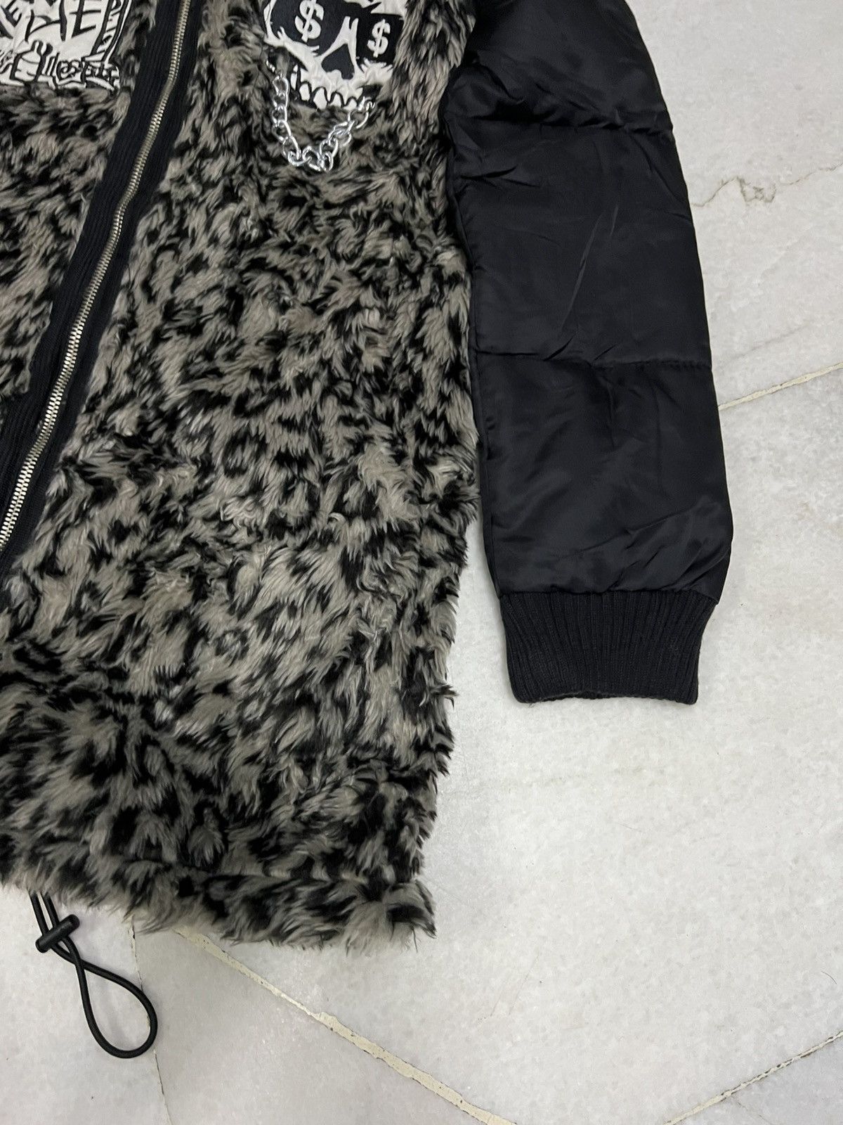 If Six Was Nine 💥Rare💥Glad News Fur Hoodie If Six Was Nine Style Jacket Size US S / EU 44-46 / 1 - 4 Thumbnail