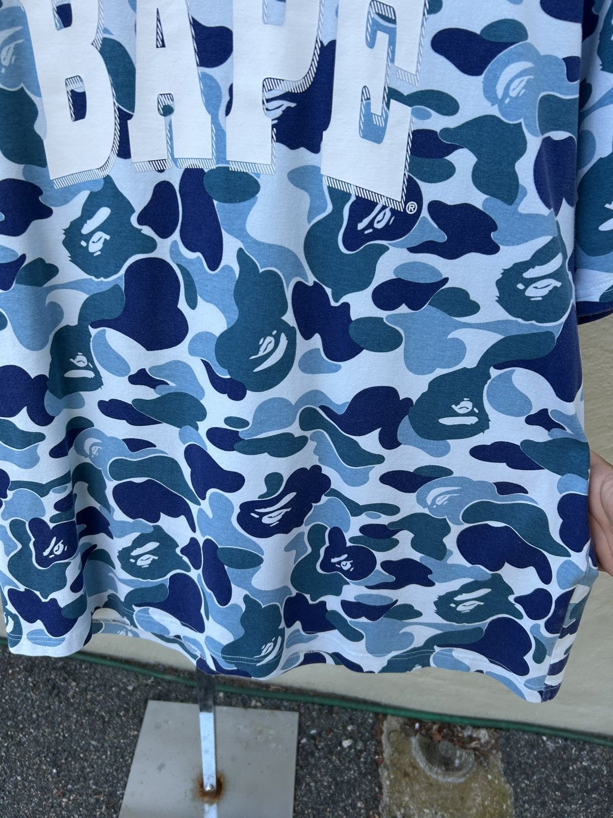 Bape Bape ABC camo logo tee Size US XL / EU 56 / 4 - 3 Thumbnail