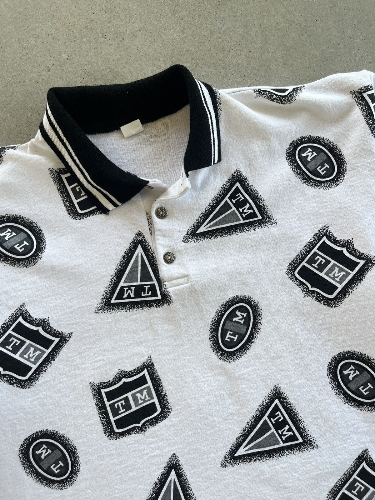 Vintage Vintage 90’s Tommy Hilfiger Bootleg Polo Shirt Size US L / EU 52-54 / 3 - 3 Thumbnail