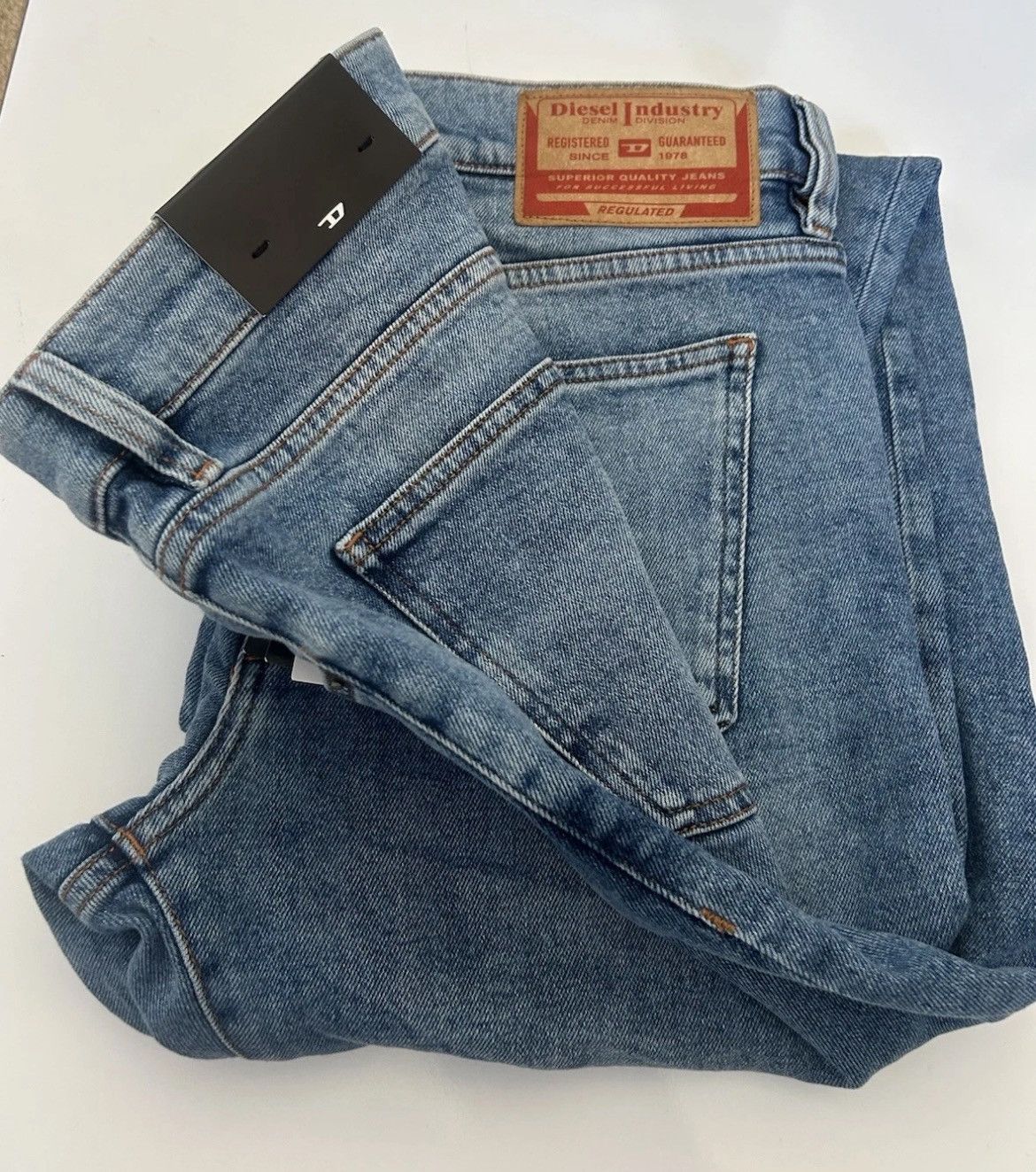 Diesel DIESEL Men Jeans W34 x 34 D-Strukt R9B92 Jeans Size US 32 / EU 48 - 3 Thumbnail