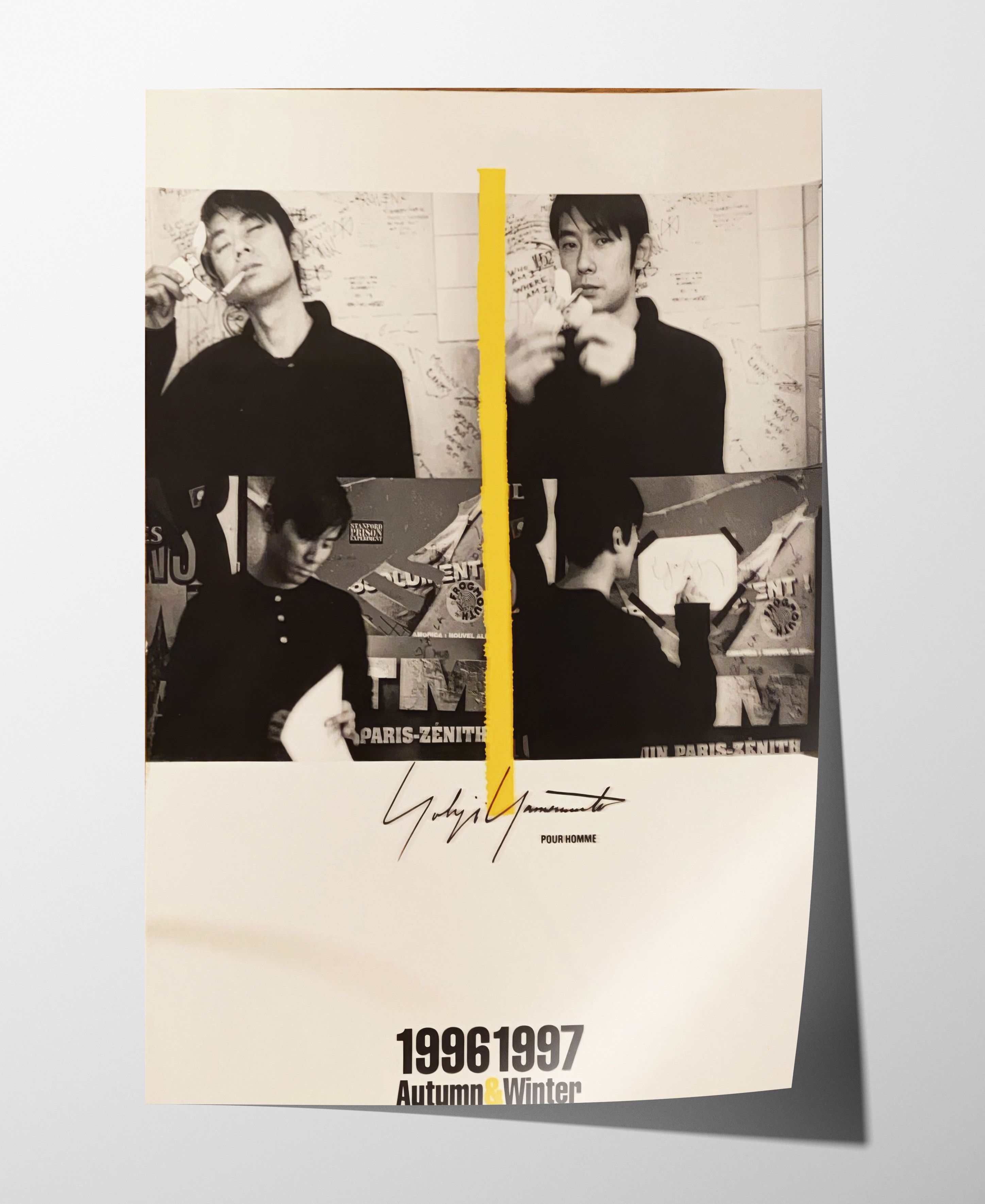 Yohji Yamamoto Yohji Yamamoto Poster Magazine Vintage Archive Lookbook Book Size ONE SIZE - 3 Thumbnail