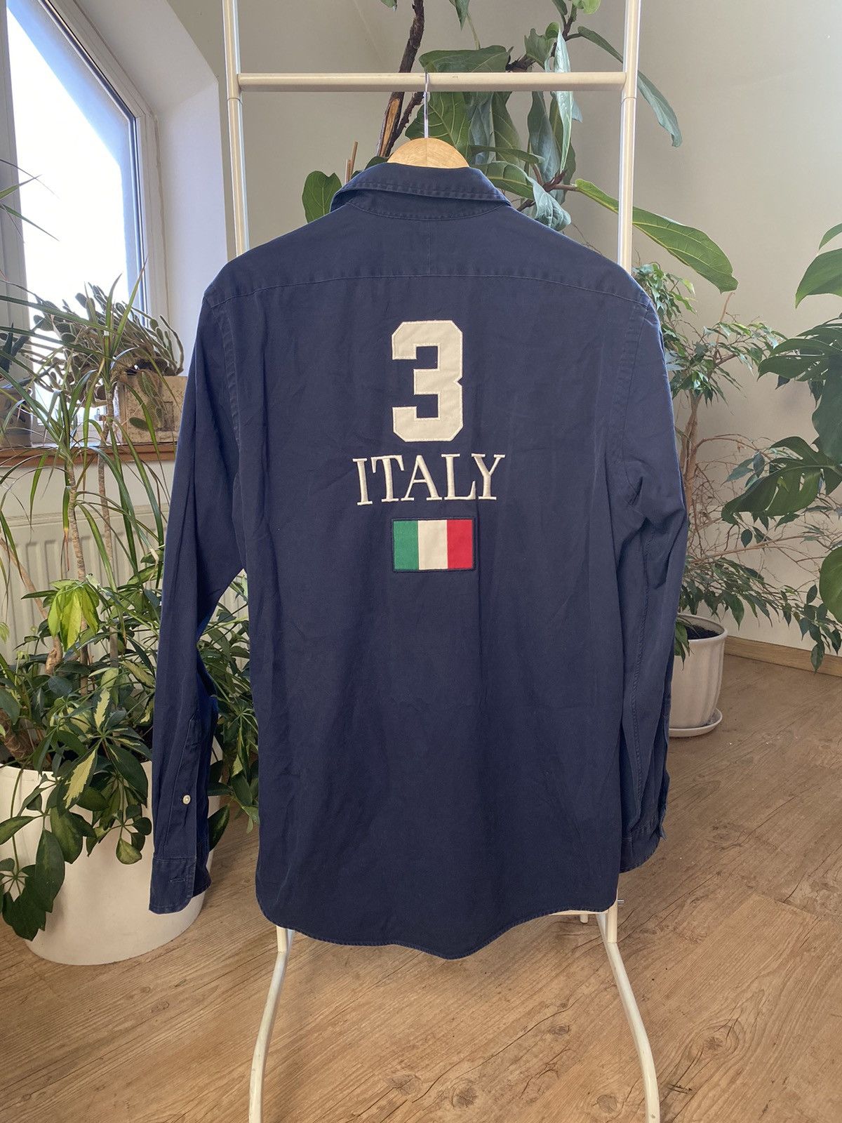 Ralph Lauren × Vintage VINTAGE RALPH LAUREN BIG PONY ITALY SHIRT Y2K Size US L / EU 52-54 / 3 - 2 Thumbnail