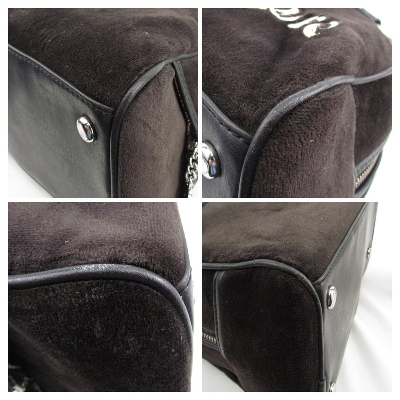 Juicy Couture Juicy Couture Vintage Bowler Bag Size ONE SIZE - 8 Thumbnail