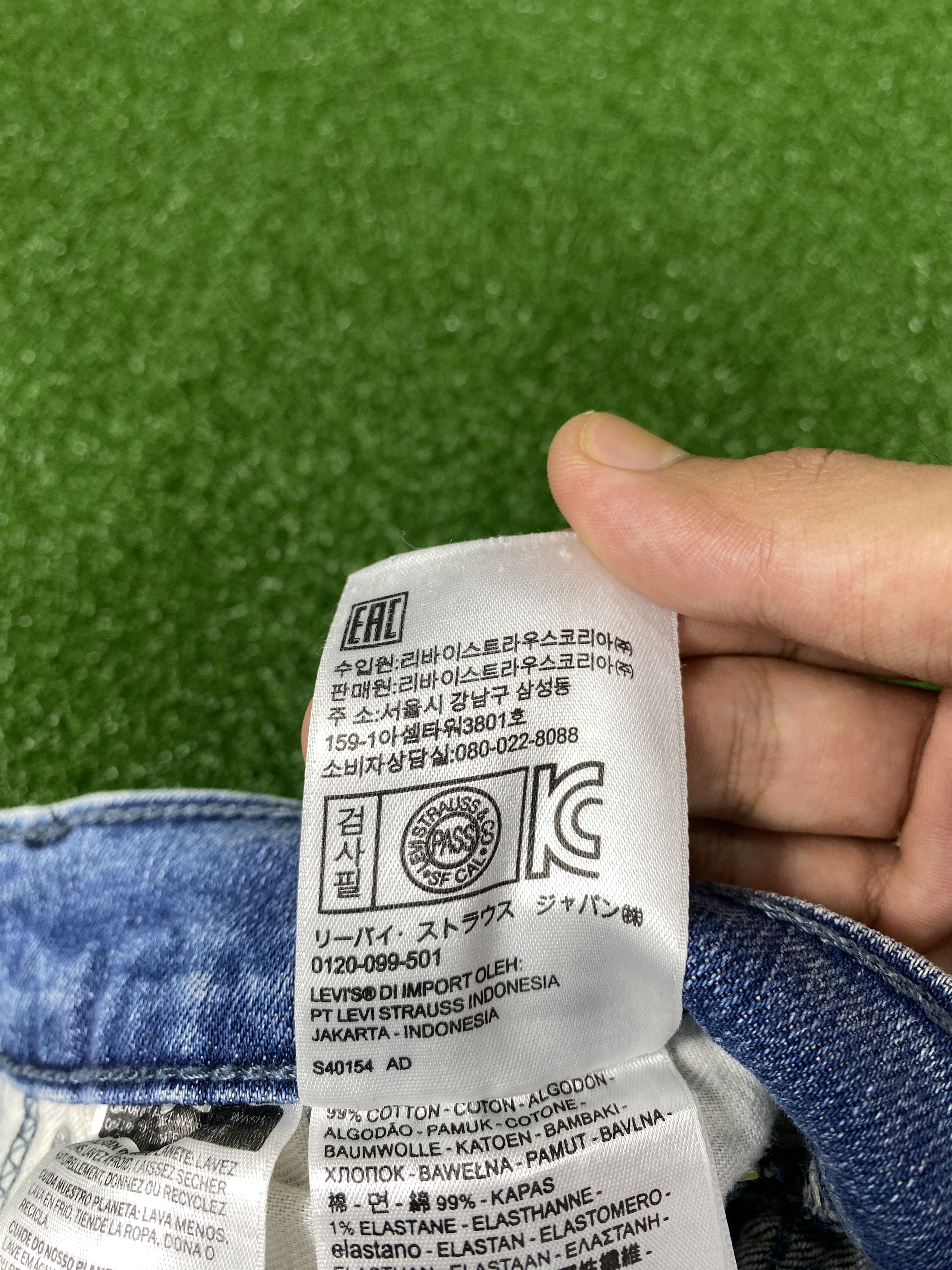 Levi's × Vintage Vintage Levis 514 Faded Blue Denim CP0031 Size US 32 / EU 48 - 11 Thumbnail