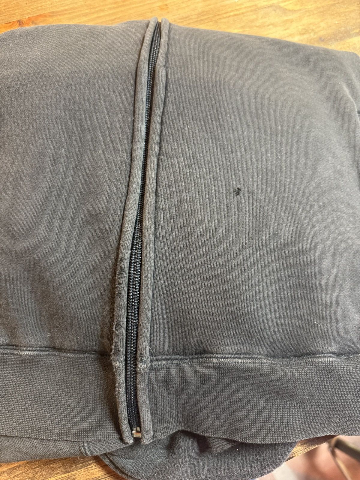 Harley Davidson Vintage Y2K Harley Davidson Faded Black Flame Zip Sweatshirt Size US L / EU 52-54 / 3 - 4 Thumbnail
