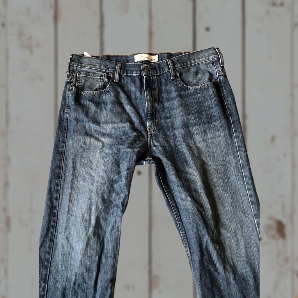 Levi's VTG Levi’s 569 Loose Straight Denim Jeans Dark Blue 38x34 Regular Men 5-Pocket Jeans Grunge 90s Size US 38 / EU 54 - 1 Thumbnail