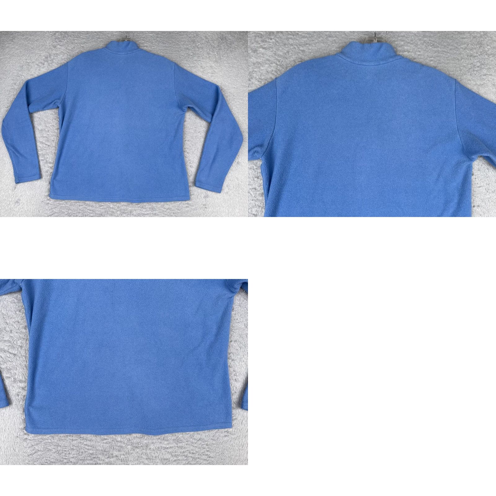 Patagonia Patagonia Sweater Womens M Blue 1/4 Zip Mock Neck Fleece Capilene Polyester Pullover Size M / US 6-8 / IT 42-44 - 9 Thumbnail