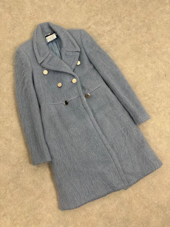 Gucci AW2014 Gucci Blue Premium Classy Officer Trench Coat Size S / US 4 / IT 40 - 5 Thumbnail