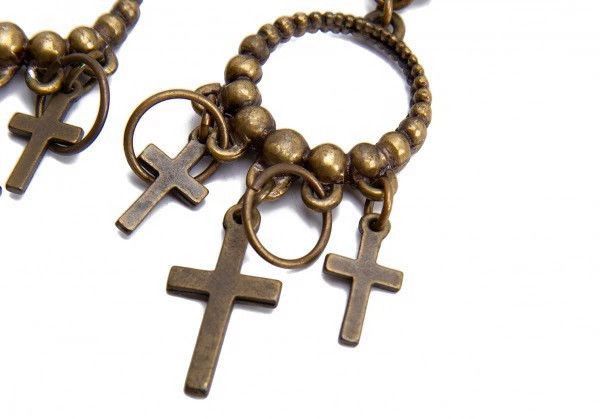 Jean Paul Gaultier Jean Paul Gaultier Cross decorative logo earrings-2505 Size ONE SIZE - 3 Thumbnail
