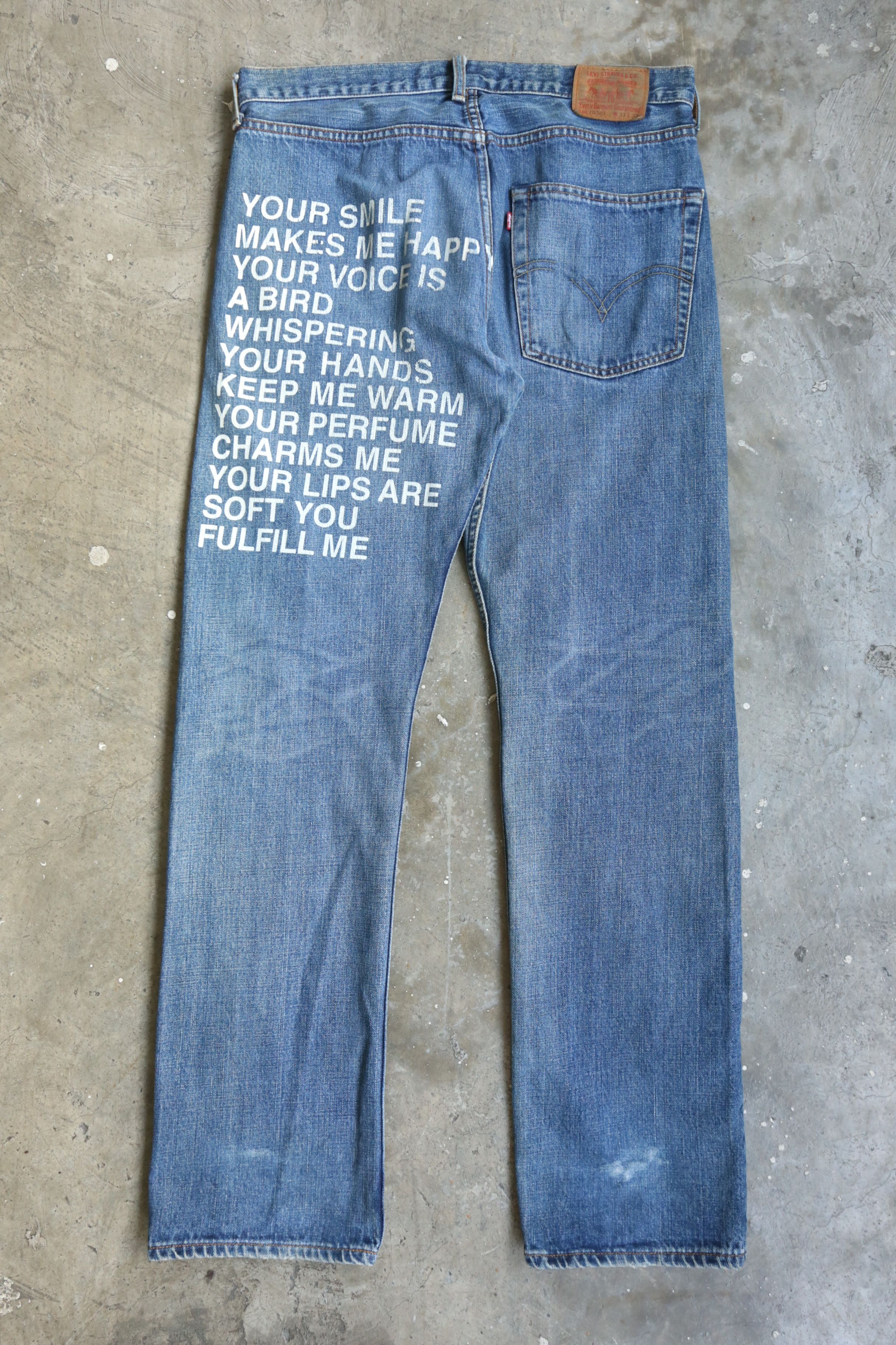 Junya Watanabe JW CDG Man x 10 Corso Como - S/S03 Hand Painted