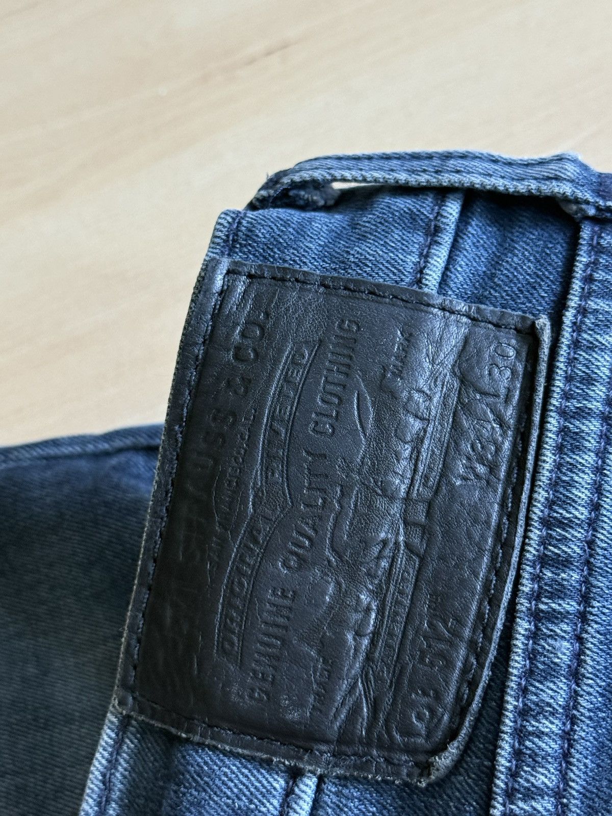 Levi's Levi Strauss co. Levis distressed damaged vintage denim y2k Size US 34 / EU 50 - 4 Thumbnail