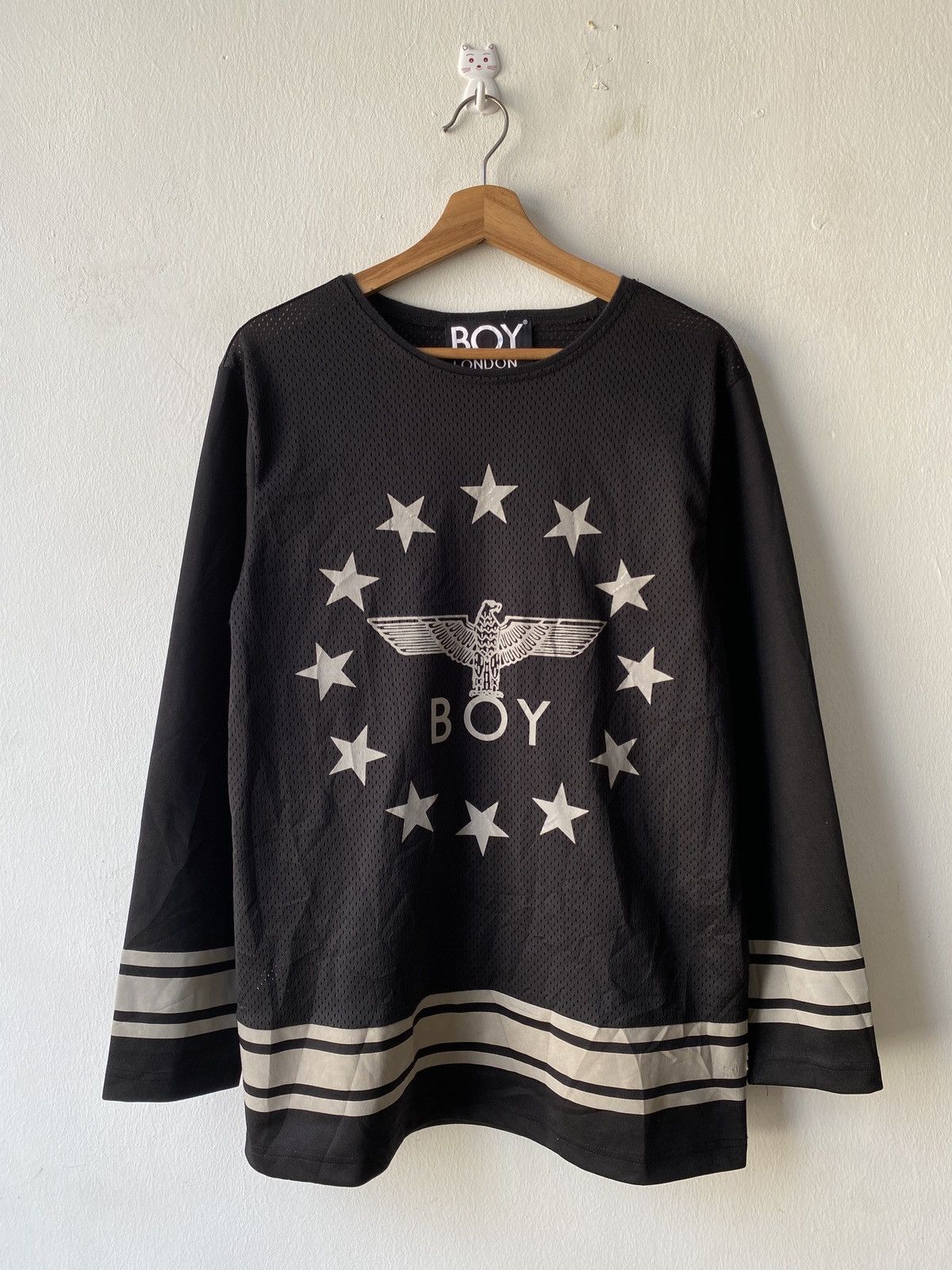 Boy London Boy London Mesh Long Sleeve Shirt Size US M / EU 48-50 / 2 - 3 Thumbnail
