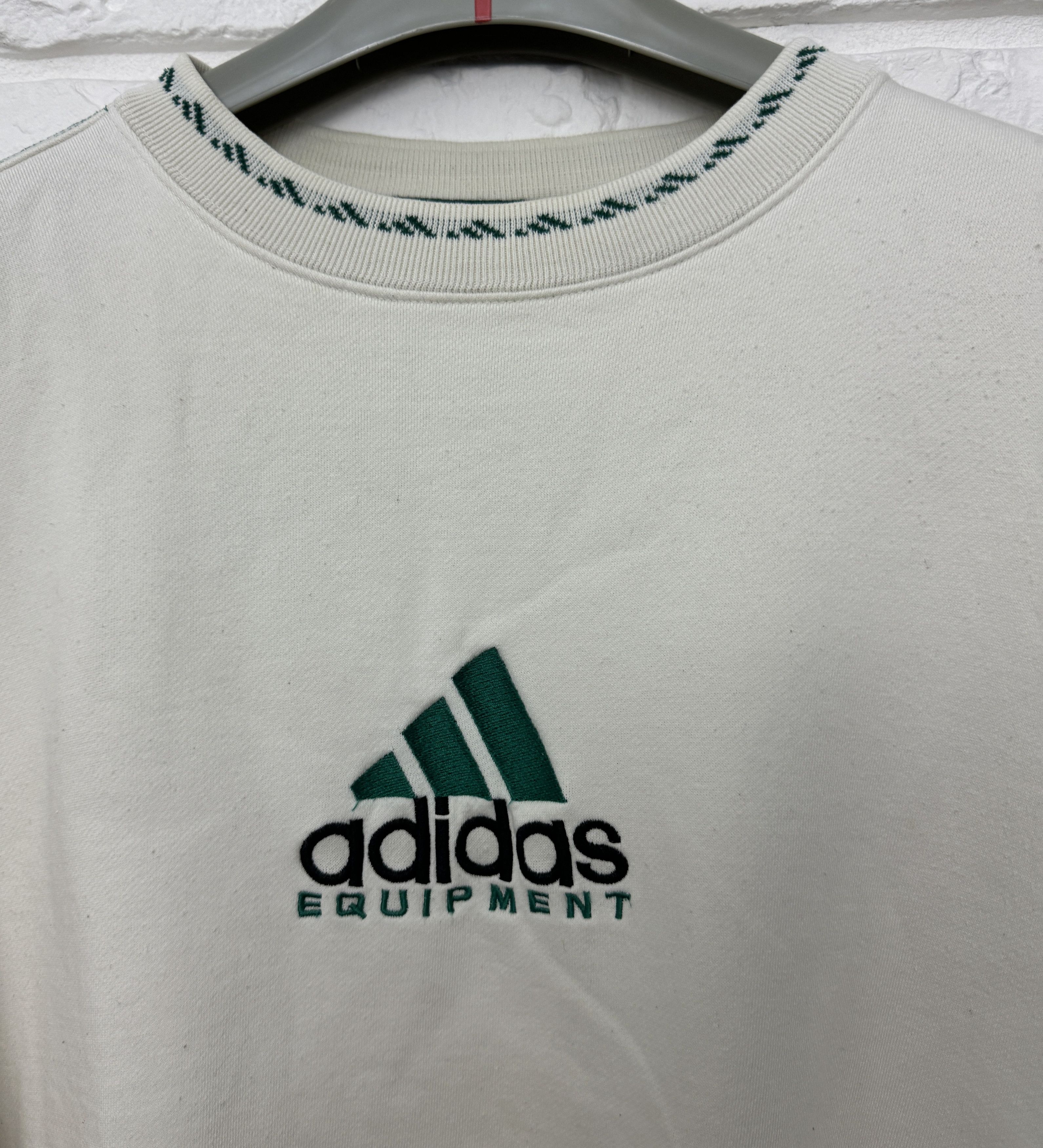 Adidas Men's Adidas Equipment Eqt Big Logo Sweatshirt Jumper Size L Size US L / EU 52-54 / 3 - 3 Thumbnail