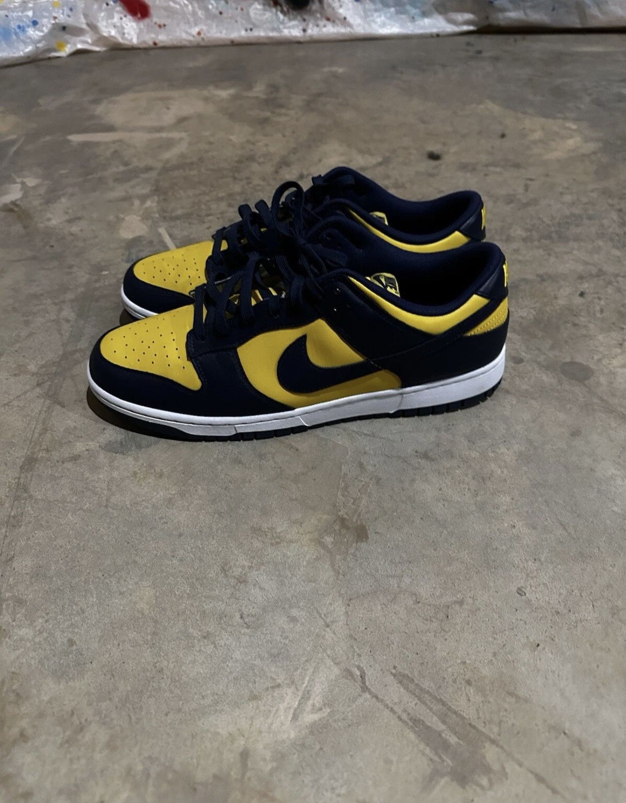 Nike Dunk Low 'Michigan' 2021 Size US 13 / EU 46 - 3 Thumbnail