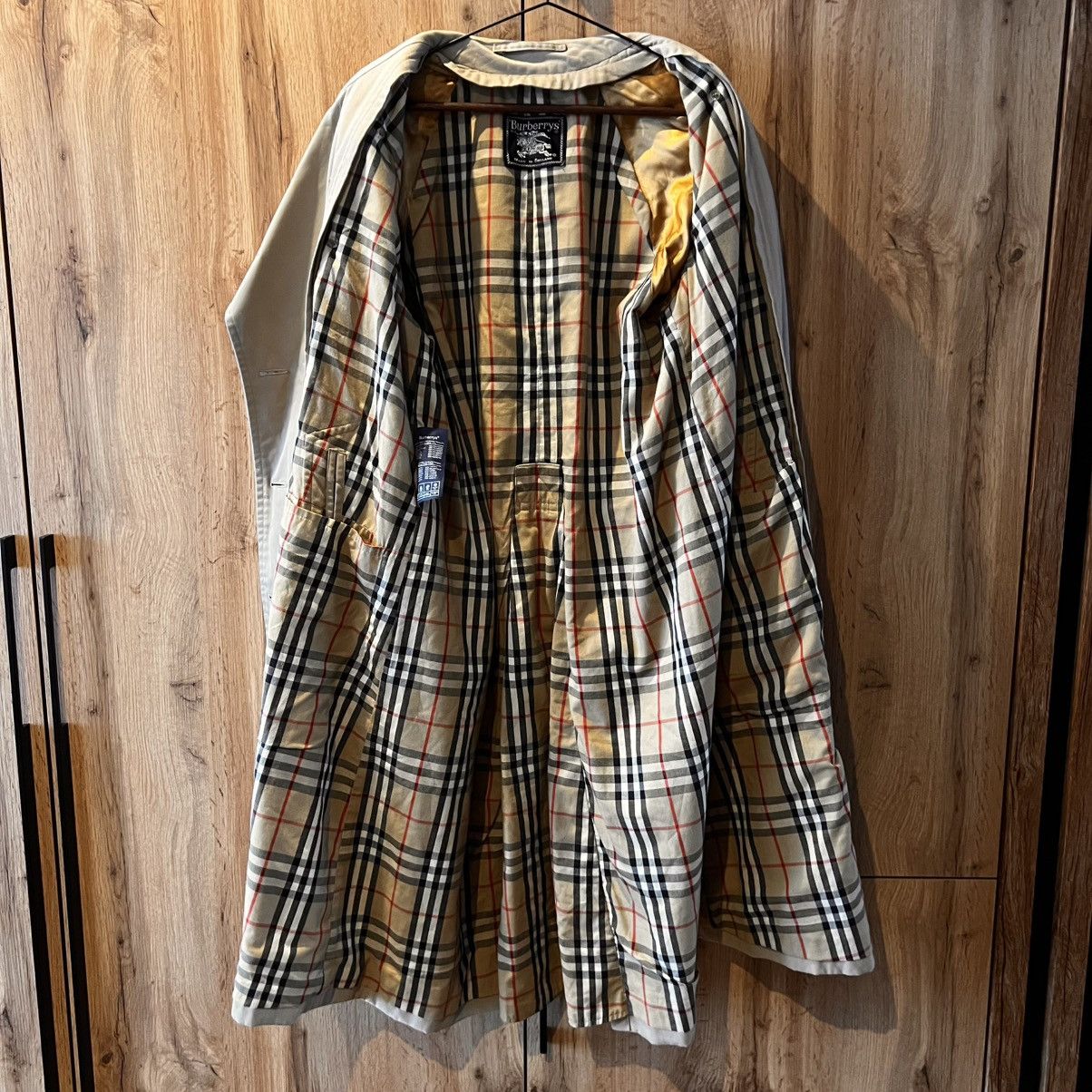 Burberry Burberry Trench Coat With Wool Lining nova check Size US M / EU 48-50 / 2 - 12 Thumbnail