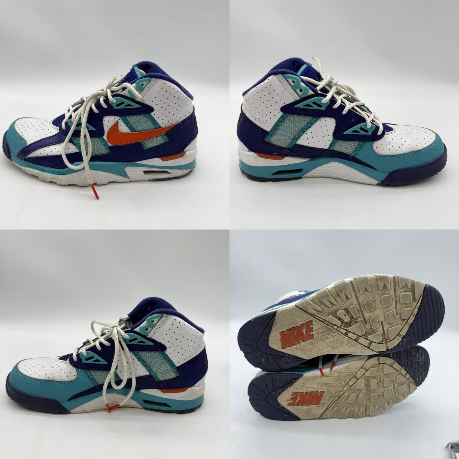 Nike Nike Air Trainer SC Sh o es Miami Dolphins CW6023-401 Mid Top Size 8 Men Color Multicolor 2020 Sneaker Size US 8 / EU 41 - 8 Thumbnail