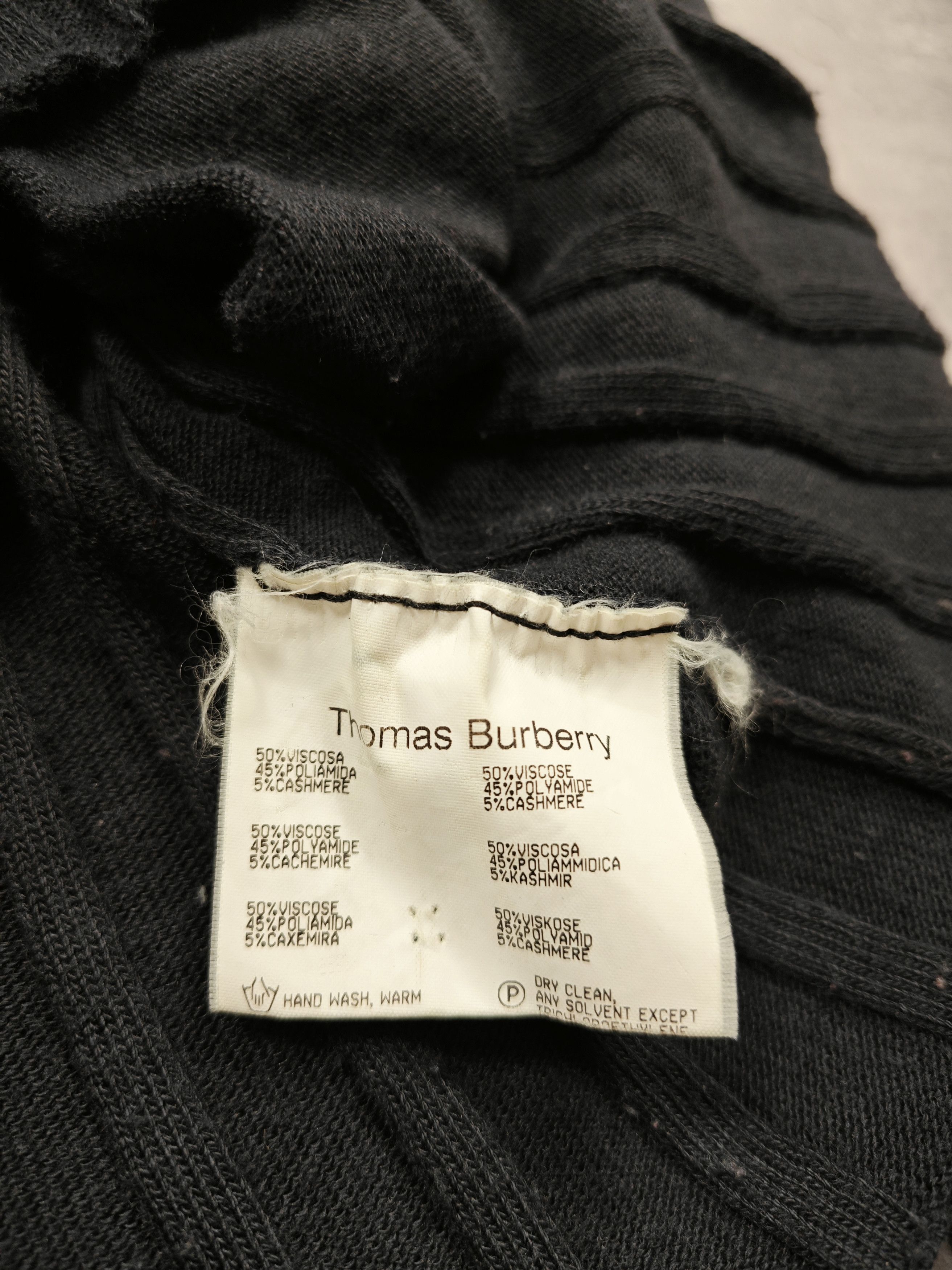 Burberry Thomas Burberry Vintage Cardigan Size M / US 6-8 / IT 42-44 - 7 Thumbnail