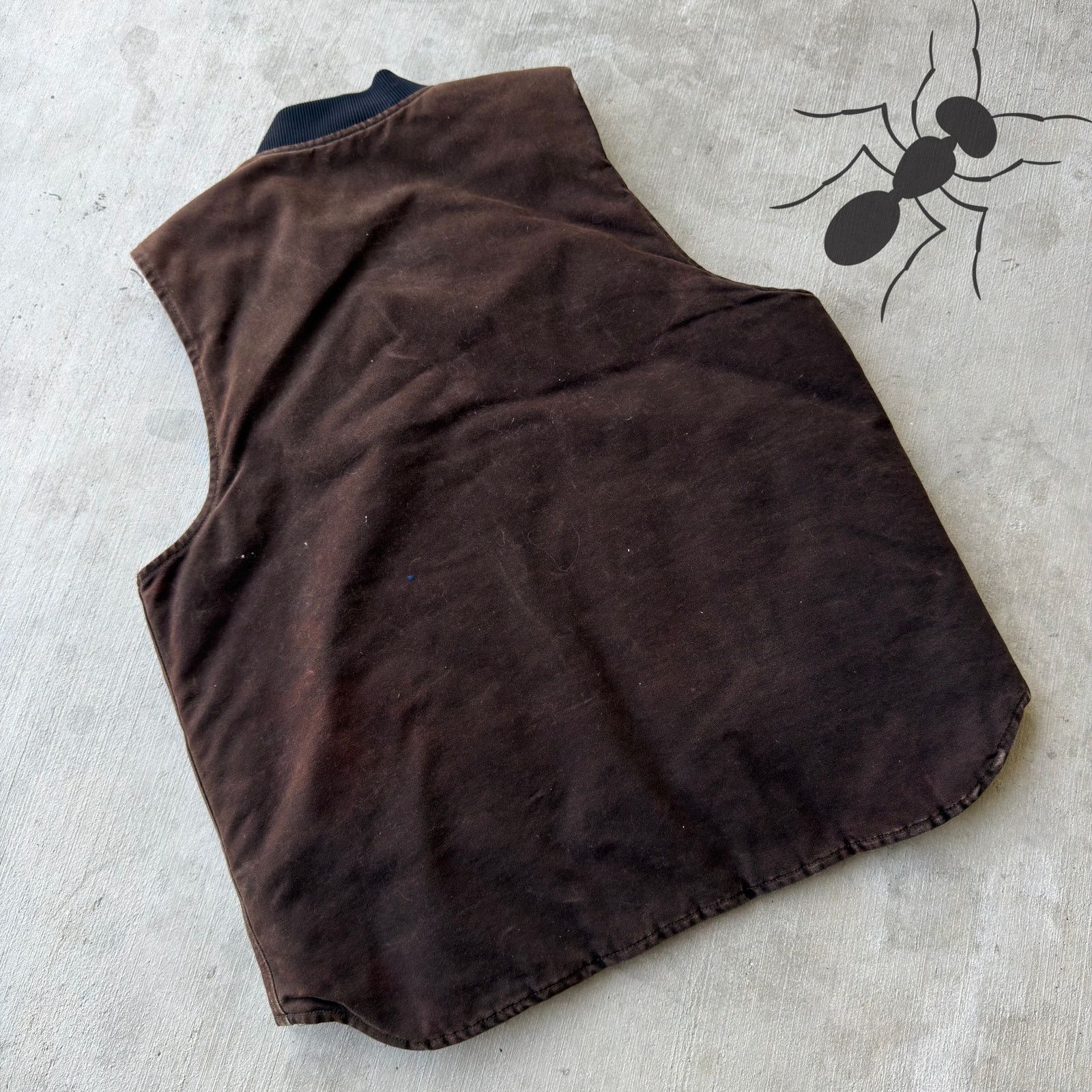 Carhartt × Vintage Carhartt V02 DKB brown work wear vest Size US XL / EU 56 / 4 - 3 Thumbnail