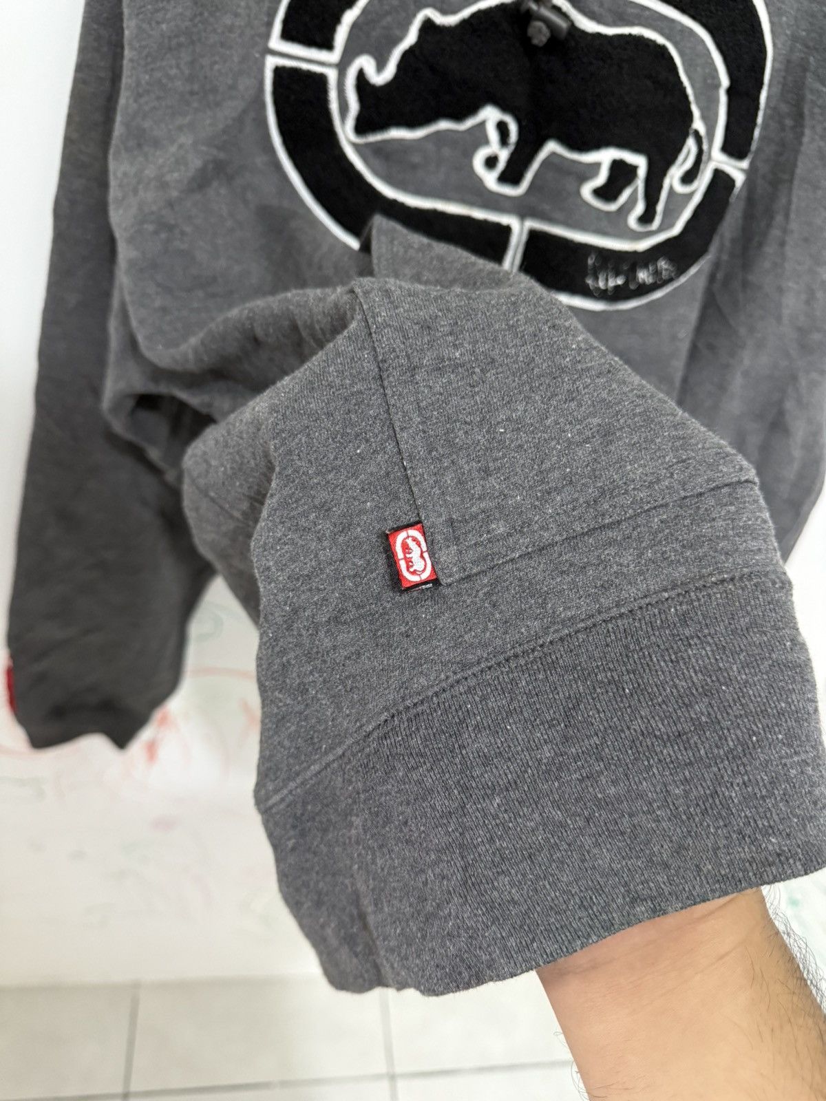 Ecko Unltd. Vintage Ecko UNLTD Embroidered Y2k Hoodie Size US XL / EU 56 / 4 - 4 Thumbnail