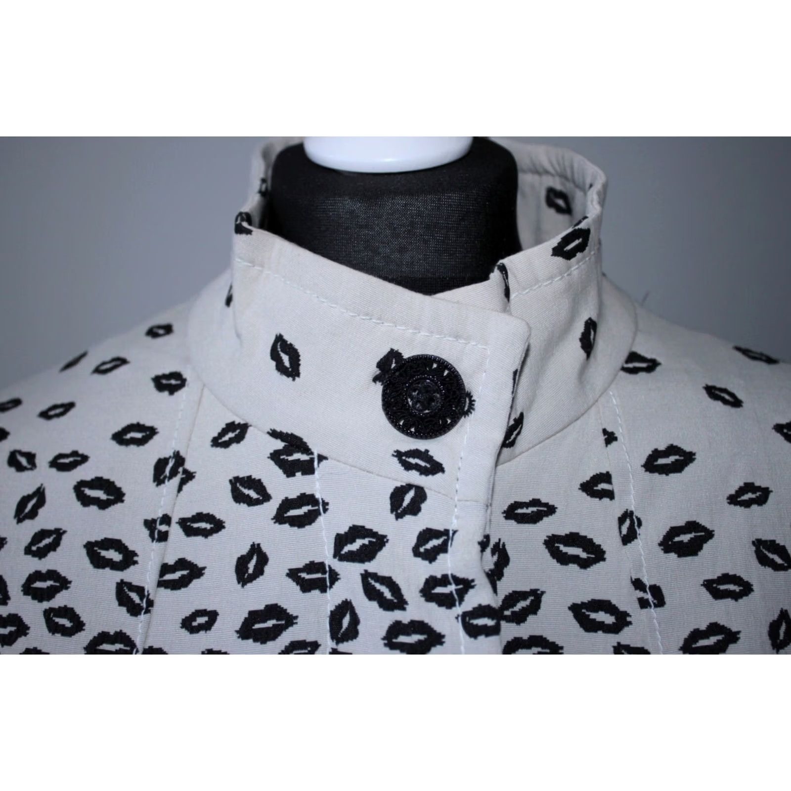 Desigual Desigual white black jacket coat Size 44 Womens Size M / US 6-8 / IT 42-44 - 2 Thumbnail