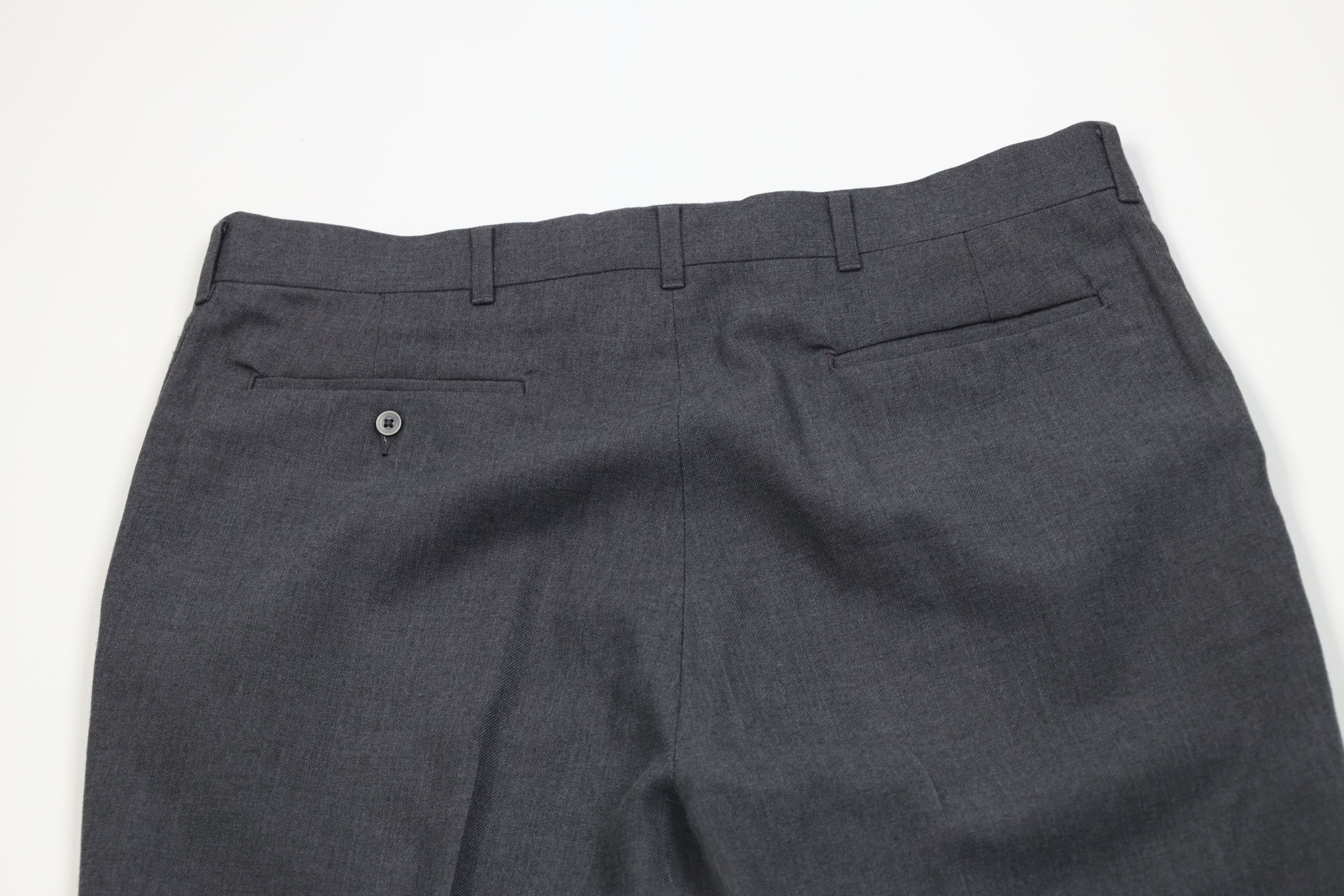 Vintage Vintage 70s Streetwear Wool Blend Wide Leg Chino Pants Size US 36 / EU 52 - 11 Thumbnail