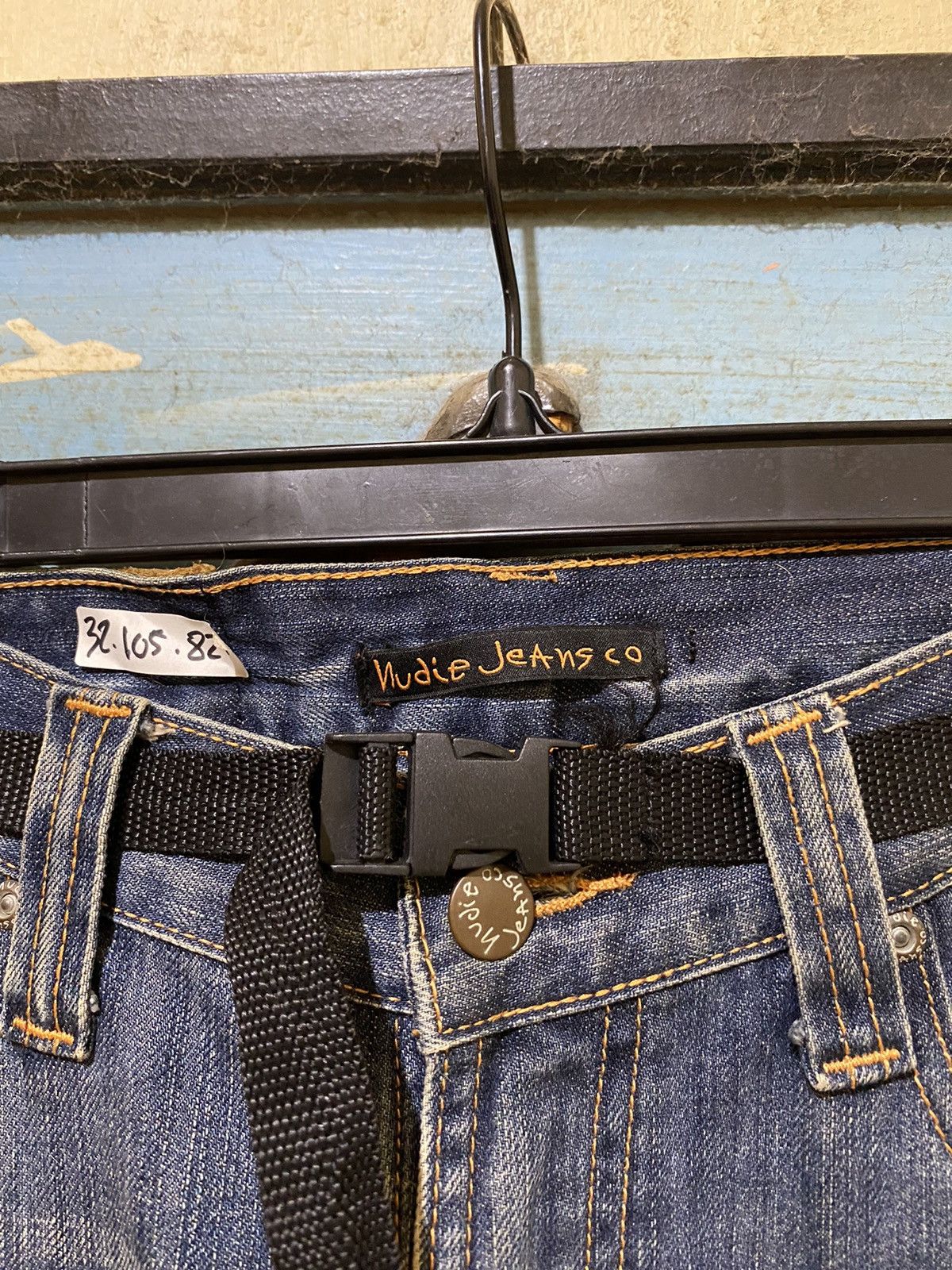 Japanese Brand NUDIE PANTS REEWORK DENIM Size US 32 / EU 48 - 2 Thumbnail
