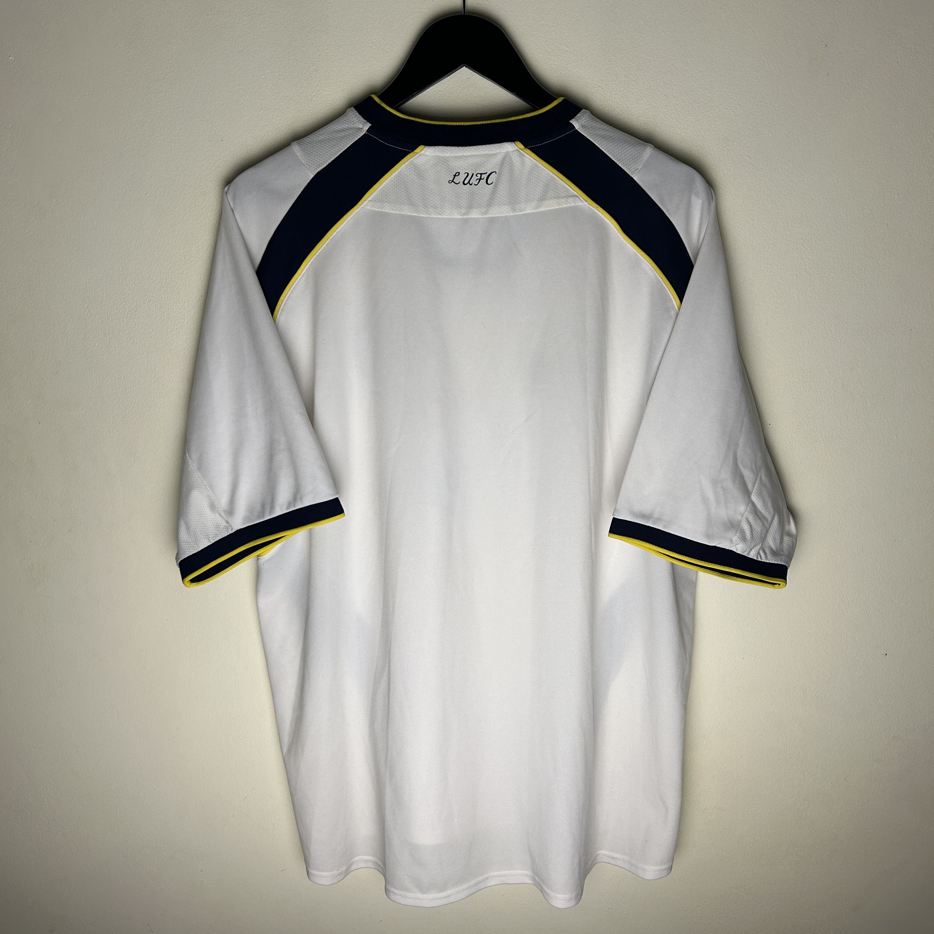 Vintage Leeds United Admiral 2006-07 Home Soccer Jersey Size US XL / EU 56 / 4 - 3 Thumbnail