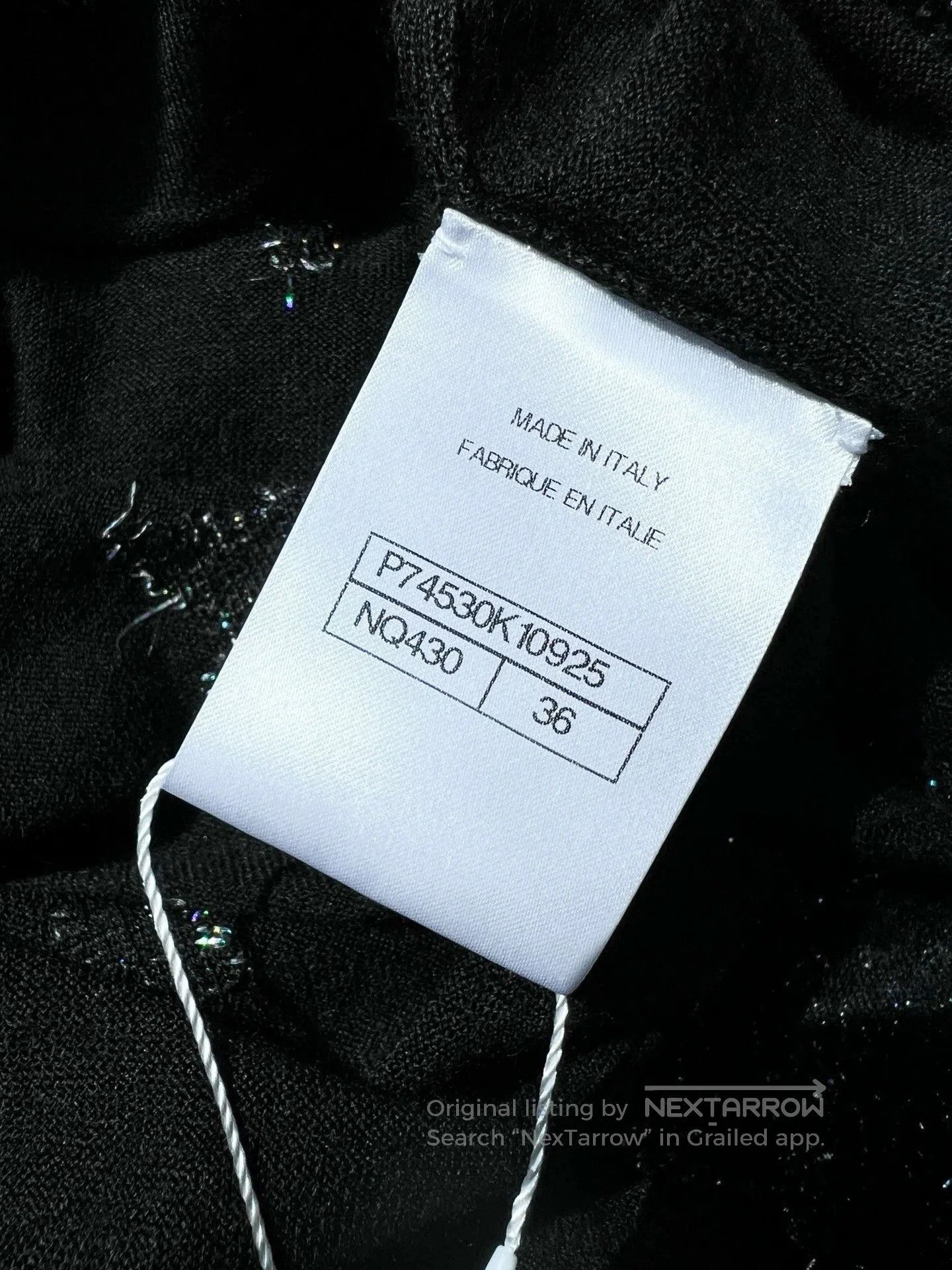 Chanel Chanel Coco Neige Star Embroidered Knit Top. Size US S / EU 44-46 / 1 - 6 Thumbnail