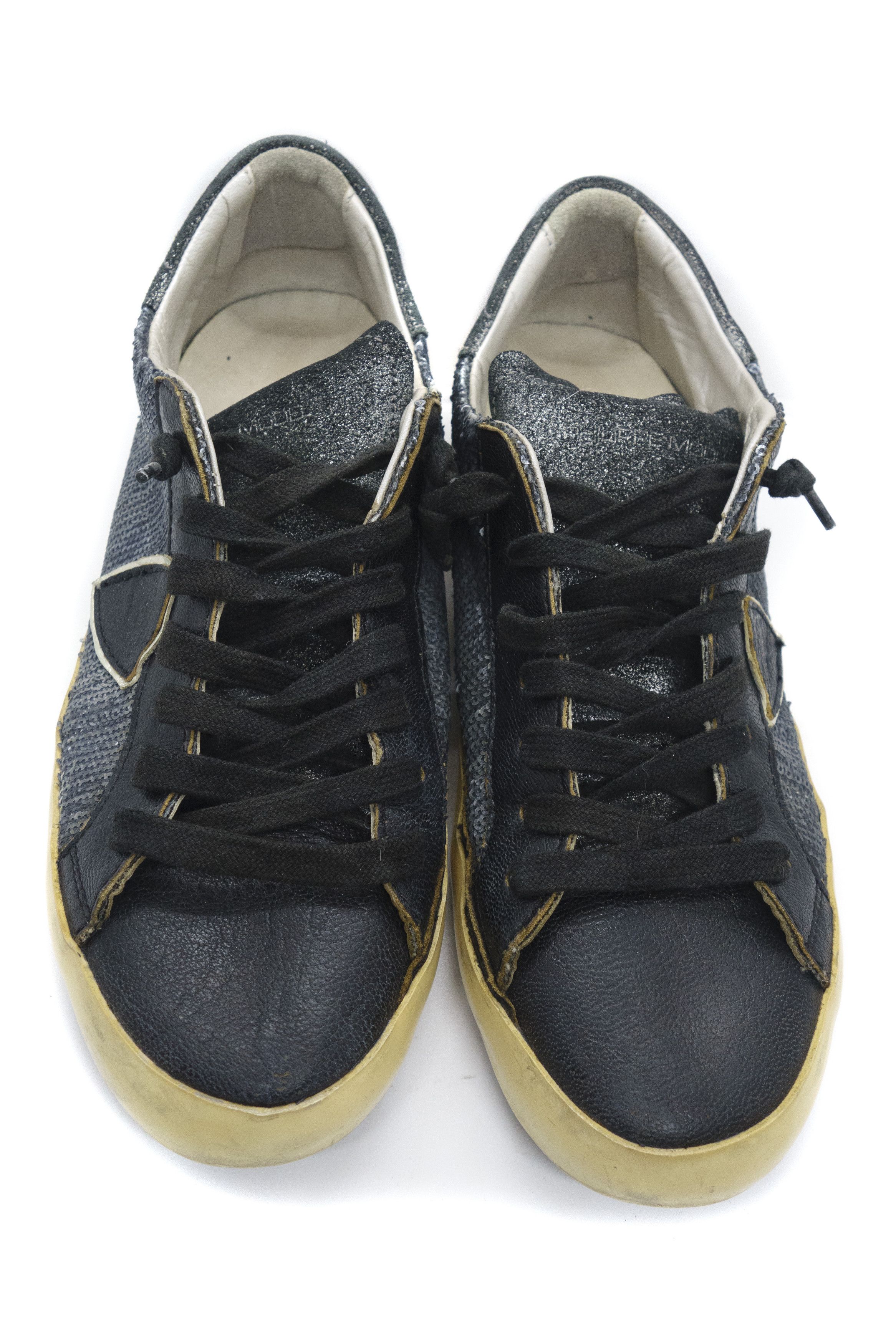 Philippe Model PRSX Glitters Low Grunge Sneakers Size US 9 / EU 42 - 3 Thumbnail