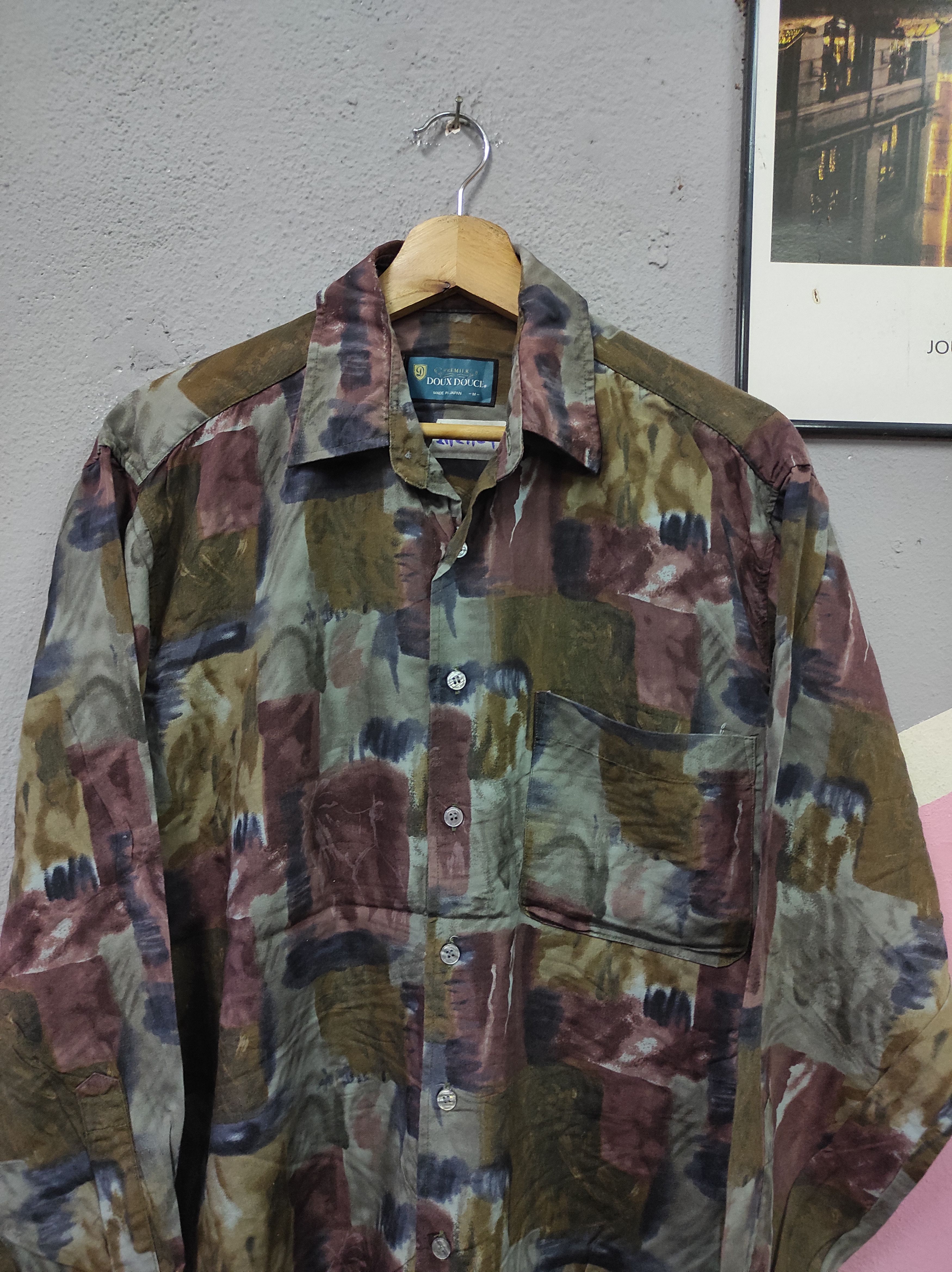 Designer × Japanese Brand PREMIER DOUX DOUCE ART SHIRT LONGSLEEVE Size US M / EU 48-50 / 2 - 2 Thumbnail