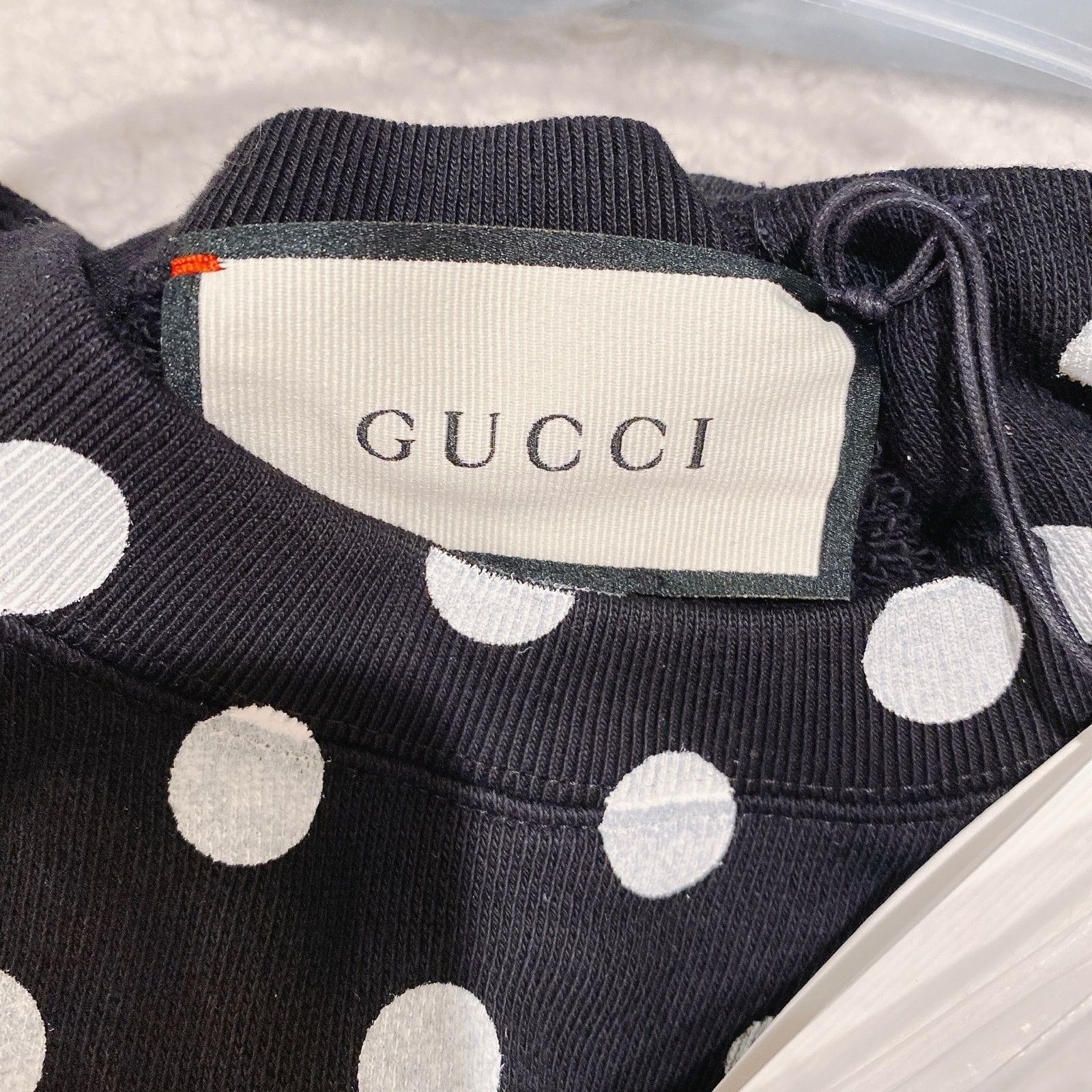 Gucci GUCCI logo printed polka dot sweatshirt Size M / US 6-8 / IT 42-44 - 5 Thumbnail