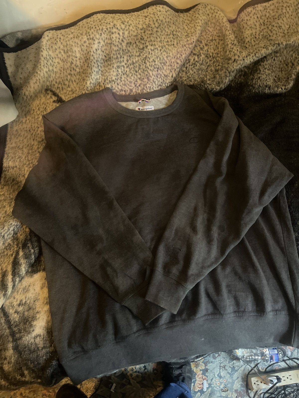 Champion Grey Champion sweatshirt Size US XL / EU 56 / 4 - 2 Thumbnail