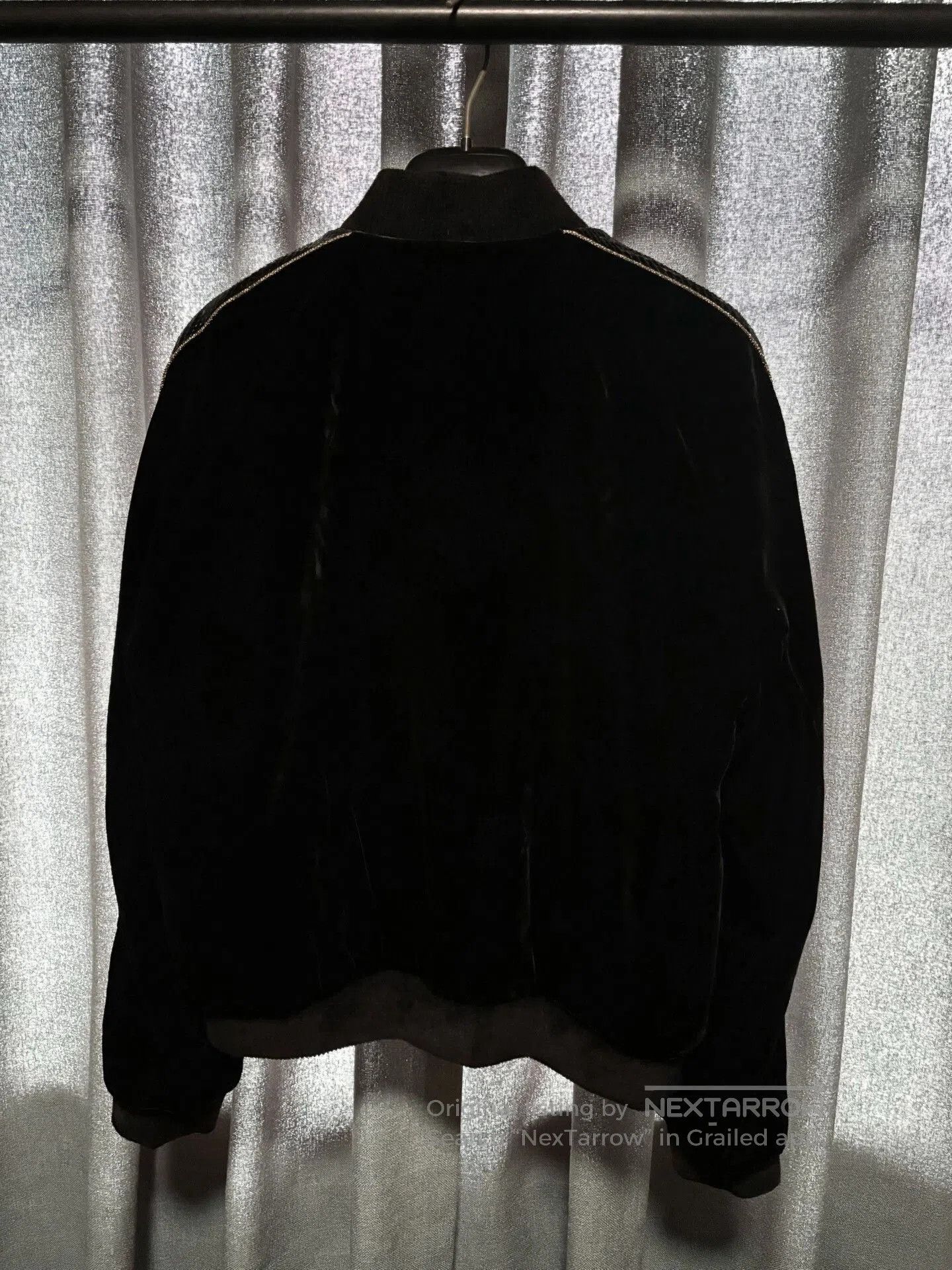 Saint Laurent Paris Saint Laurent Velvet Snake Skin Jacket. Size US M / EU 48-50 / 2 - 2 Thumbnail