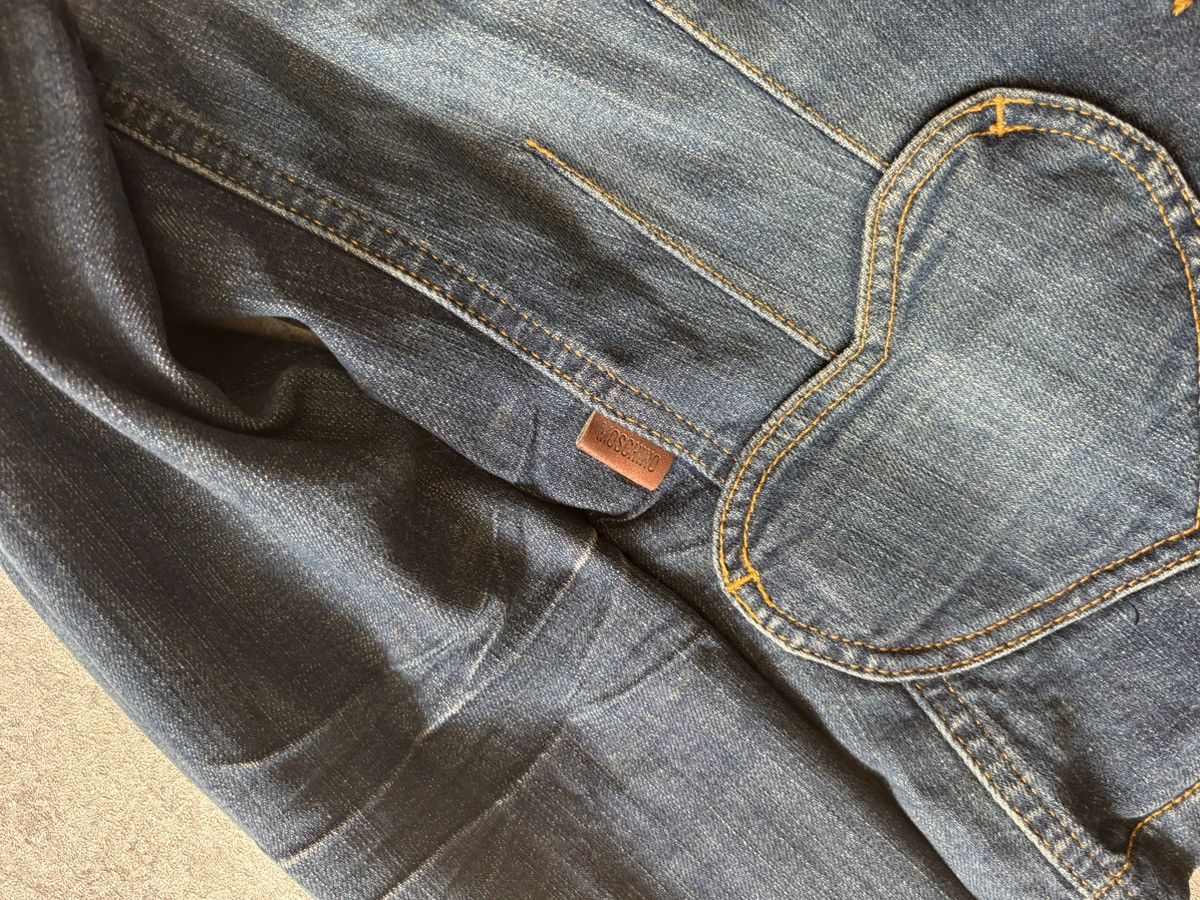 Designer × Moschino × Vintage MOSCHINO JEANS DENIM JACKET Size L / US 10 / IT 46 - 3 Thumbnail