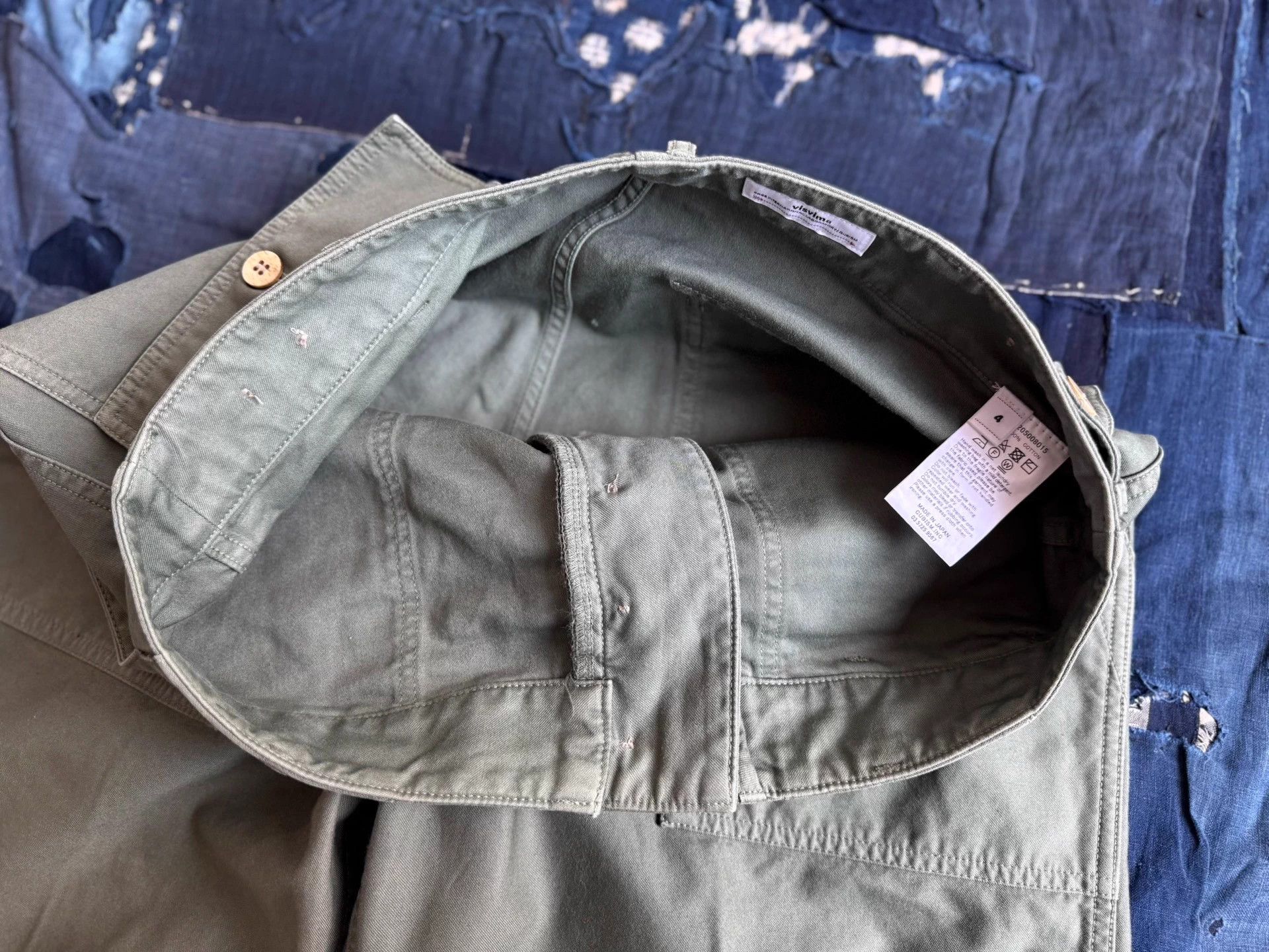 Visvim VISVIM 24AW BENNING PANTS Washed Green 4 Size US 31 - 8 Thumbnail