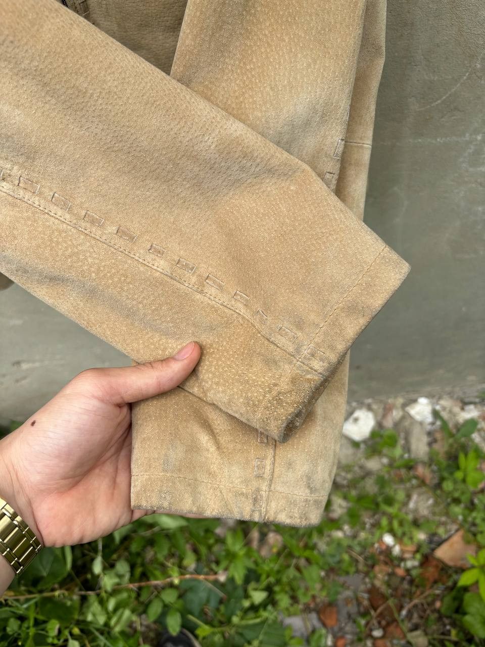Cowboy Equipment Cowboy Rick Owens vibe! VTG Leather Jacket Bomber Size US M / EU 48-50 / 2 - 4 Thumbnail