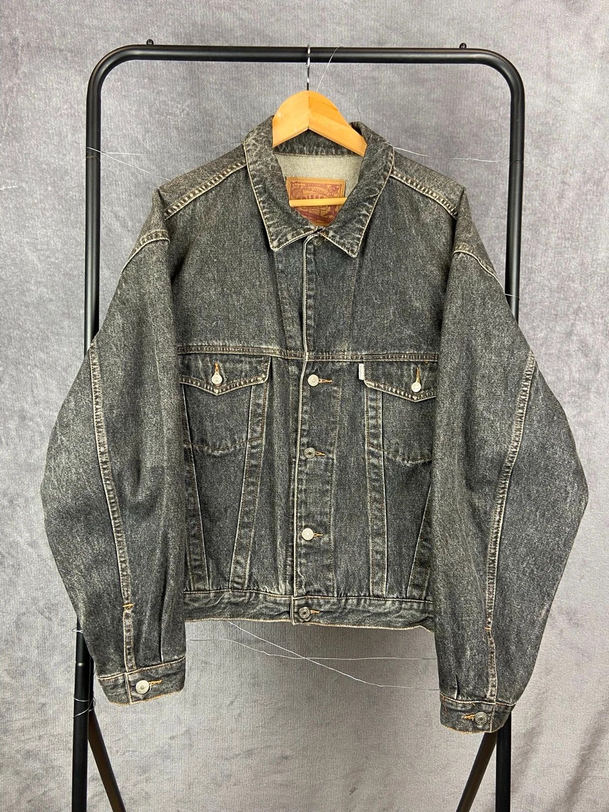Diesel Diesel grey vintage denim jacket washed L Size L / US 10 / IT 46 - 1 Thumbnail