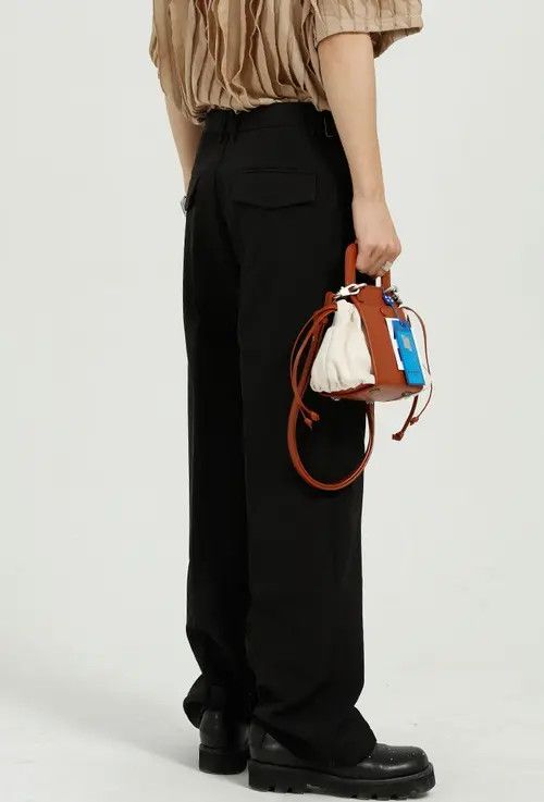 Other Casual loose straight trend solid color trousers Size US 32 / EU 48 - 7 Thumbnail